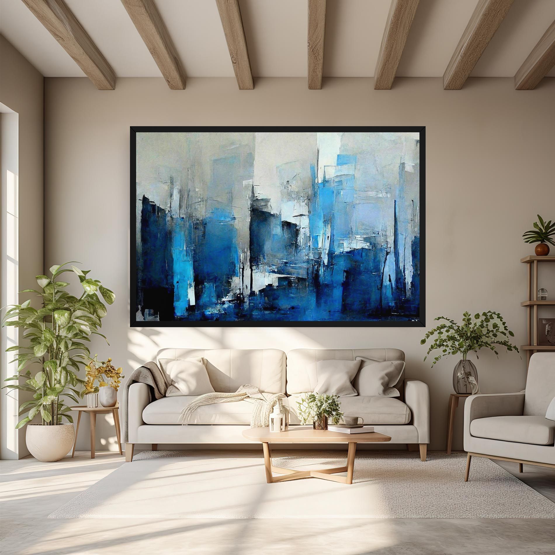 Blue Gray Color mockup 6