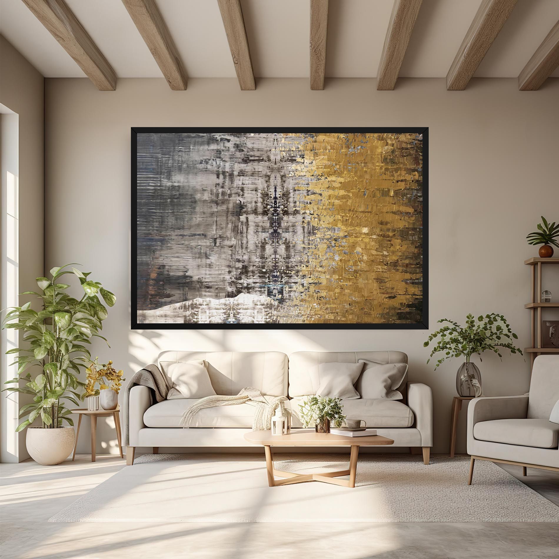 Gold Oil Paint mockup 6