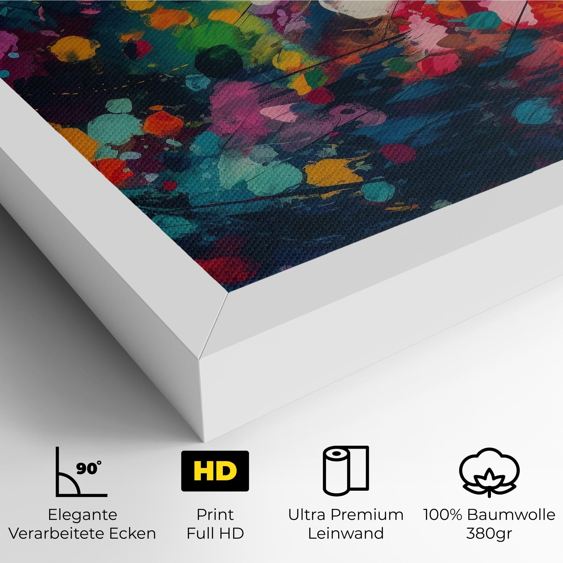 Colors Blue Background mockup 4