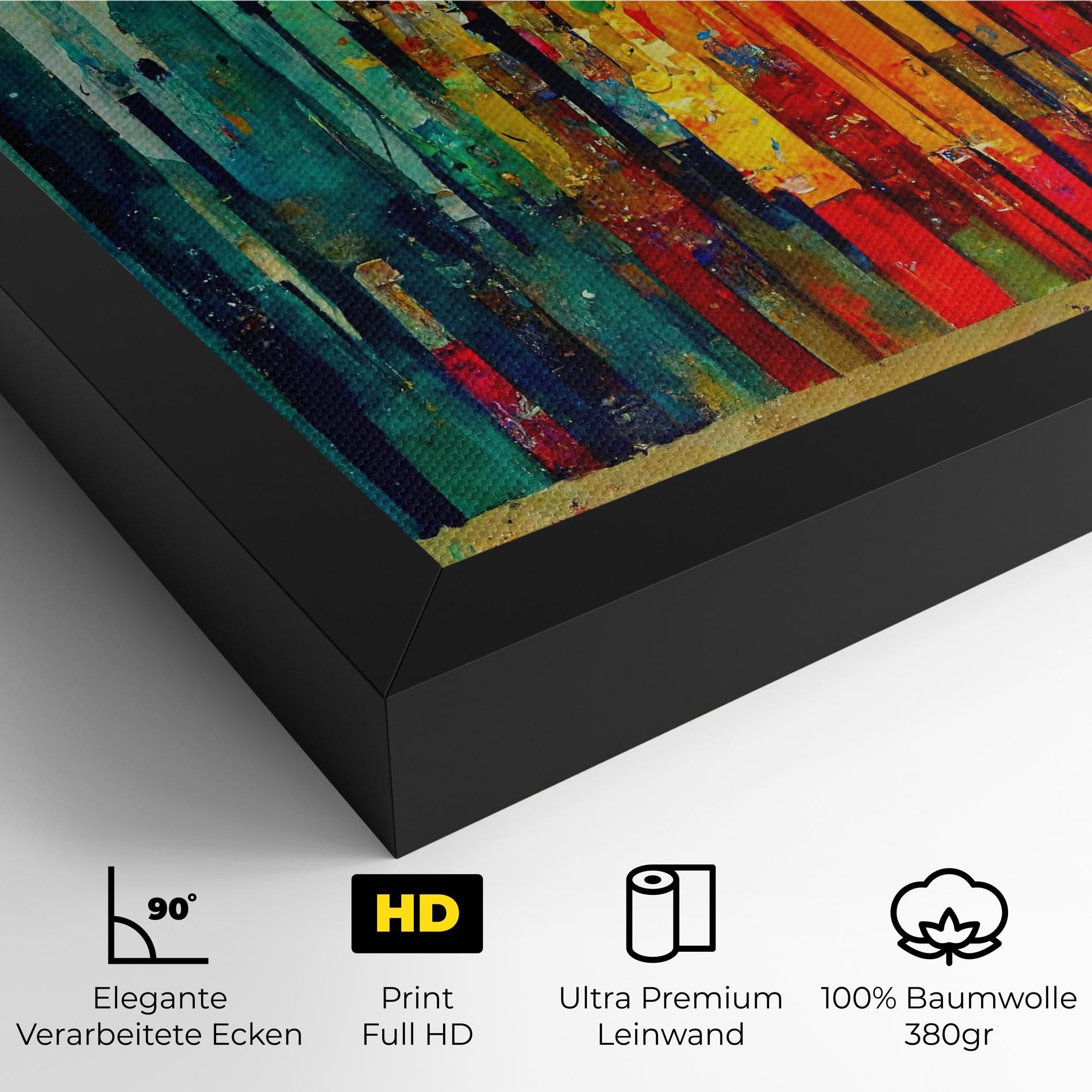 Black Lines On Yellow Light mockup 4