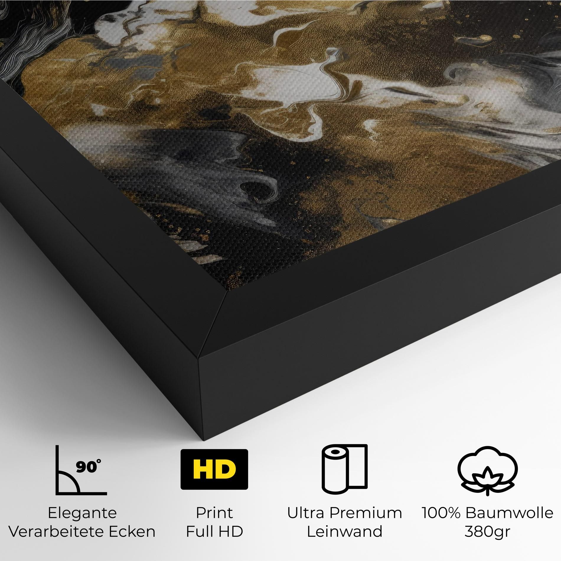 Gold Acrylic Fluid mockup 4