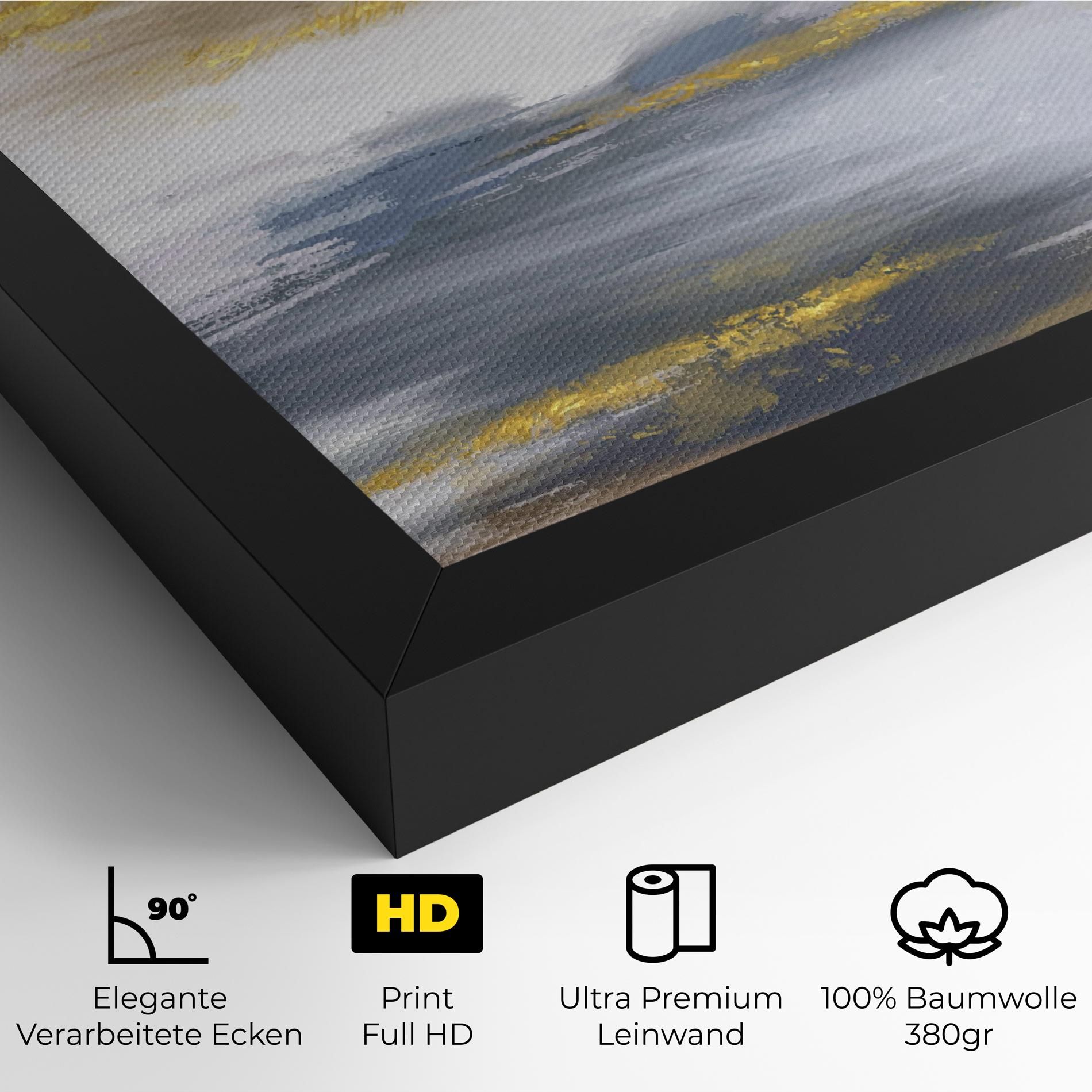 Messy Gold Art mockup 4