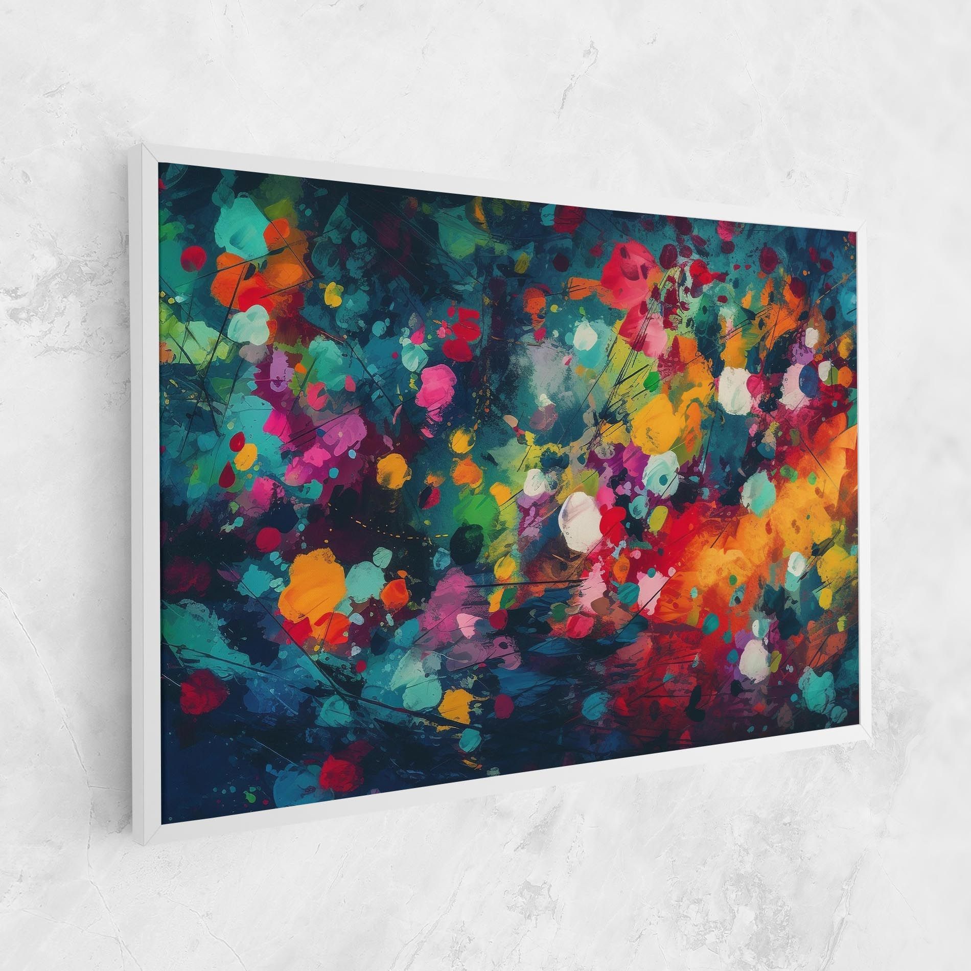 Colors Blue Background mockup 1