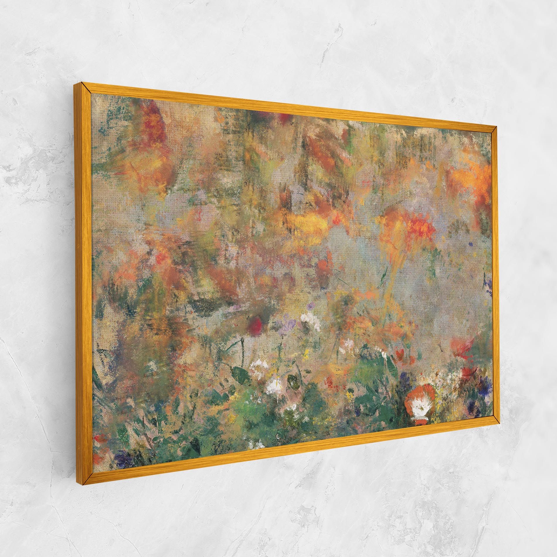 Abstract Flowers mockup 1