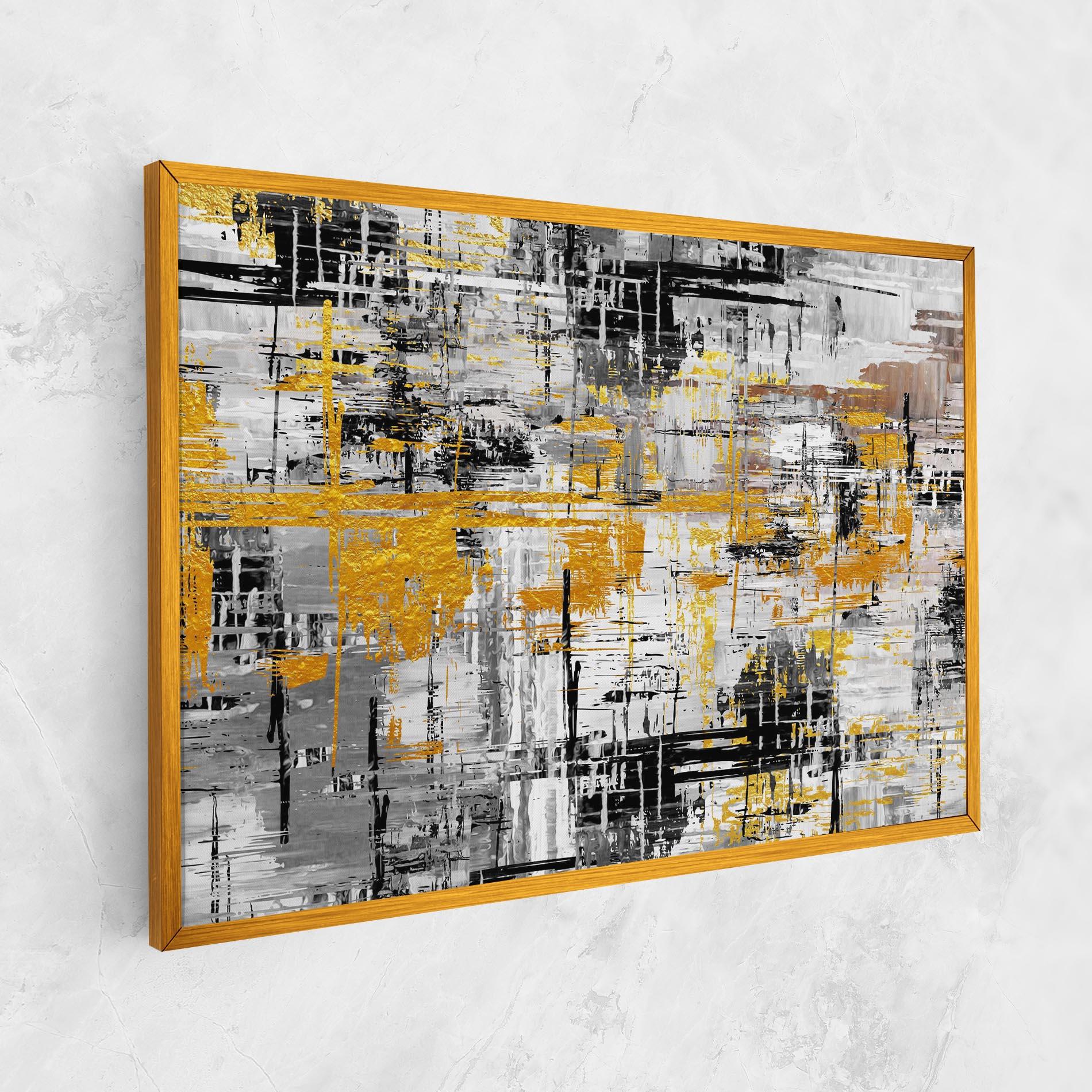 Leinwandbild Abstract Mix Color mockup 1