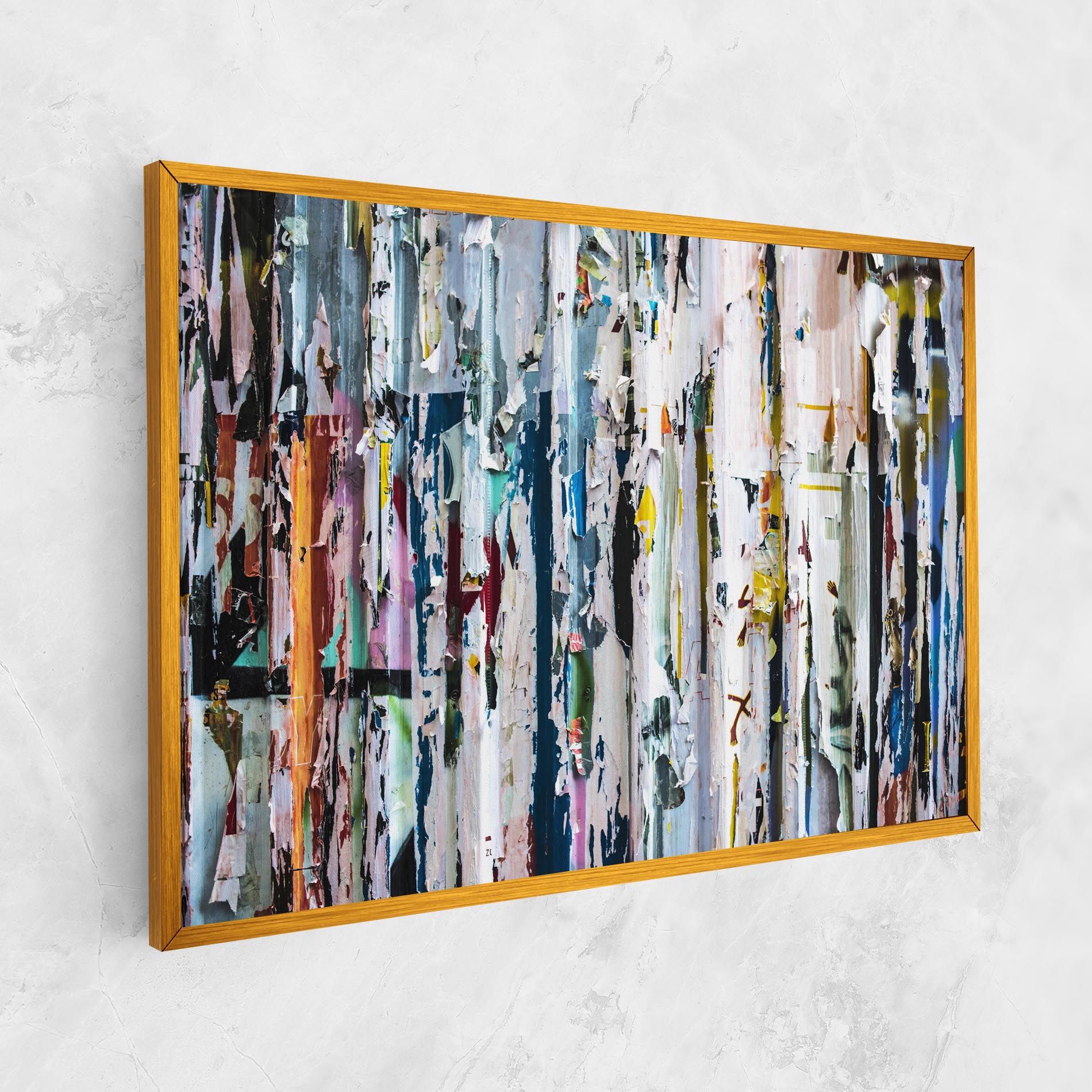 Abstract Torn Paper mockup 1
