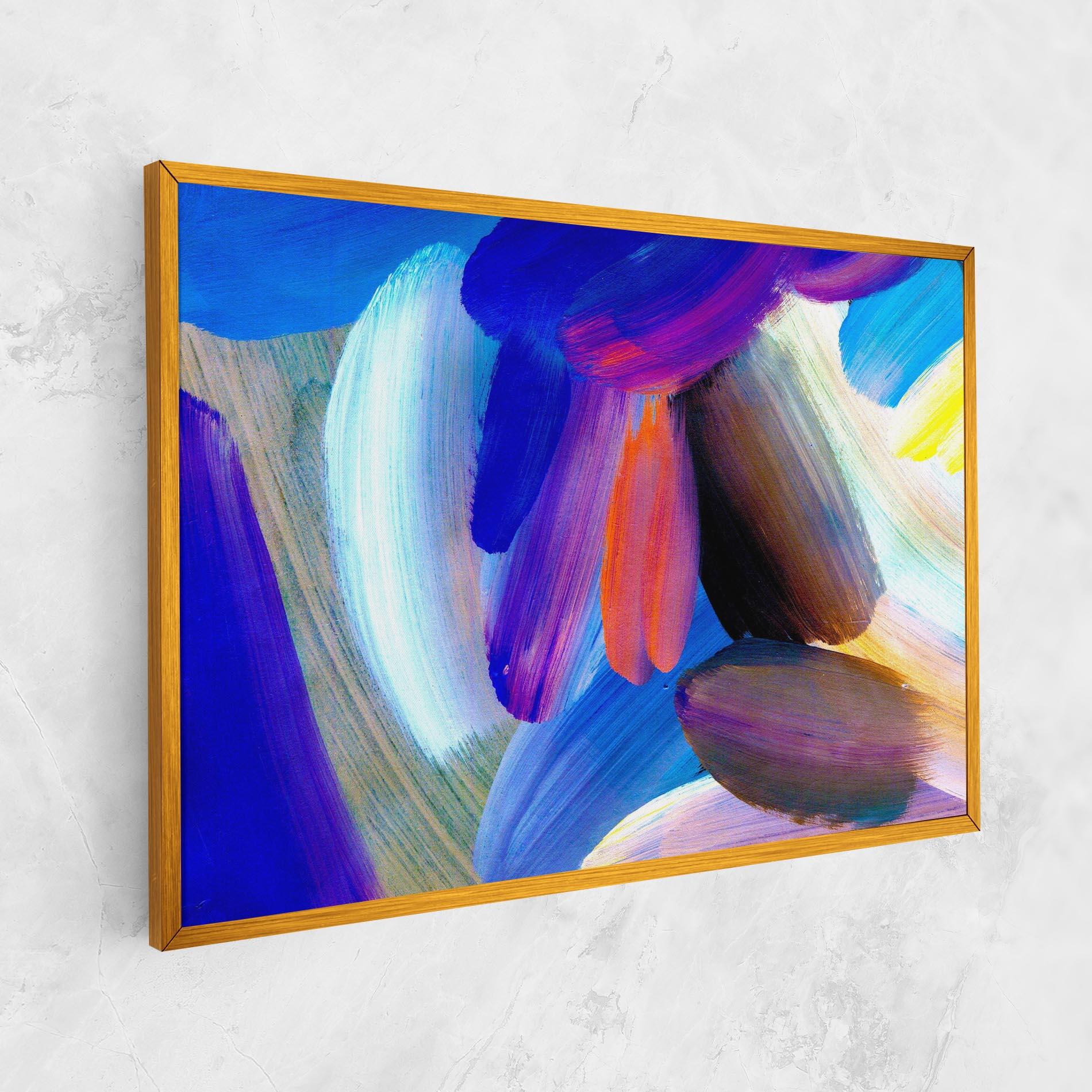 Leinwandbild Colorful Abstract mockup 1