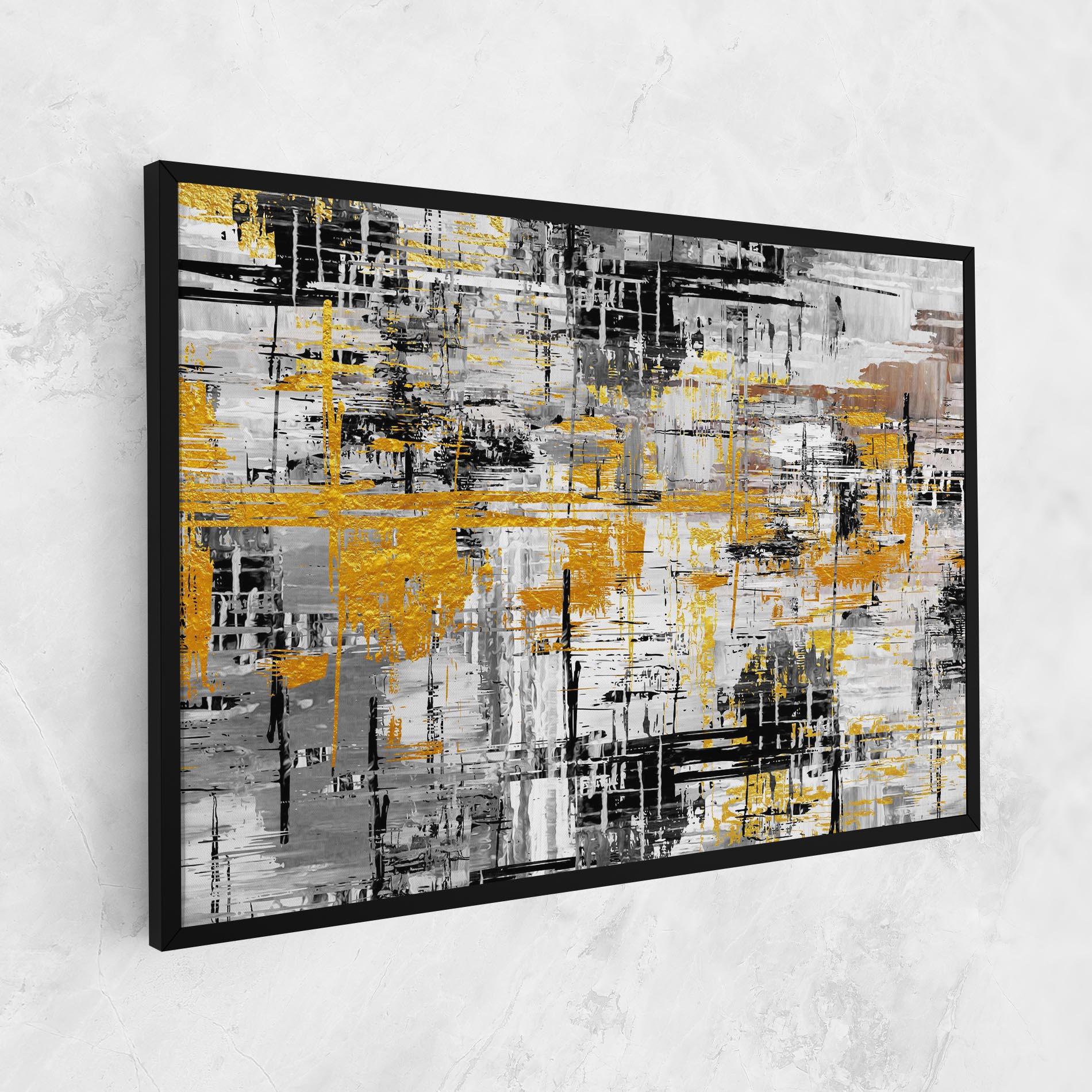 Leinwandbild Abstract Mix Color mockup 1