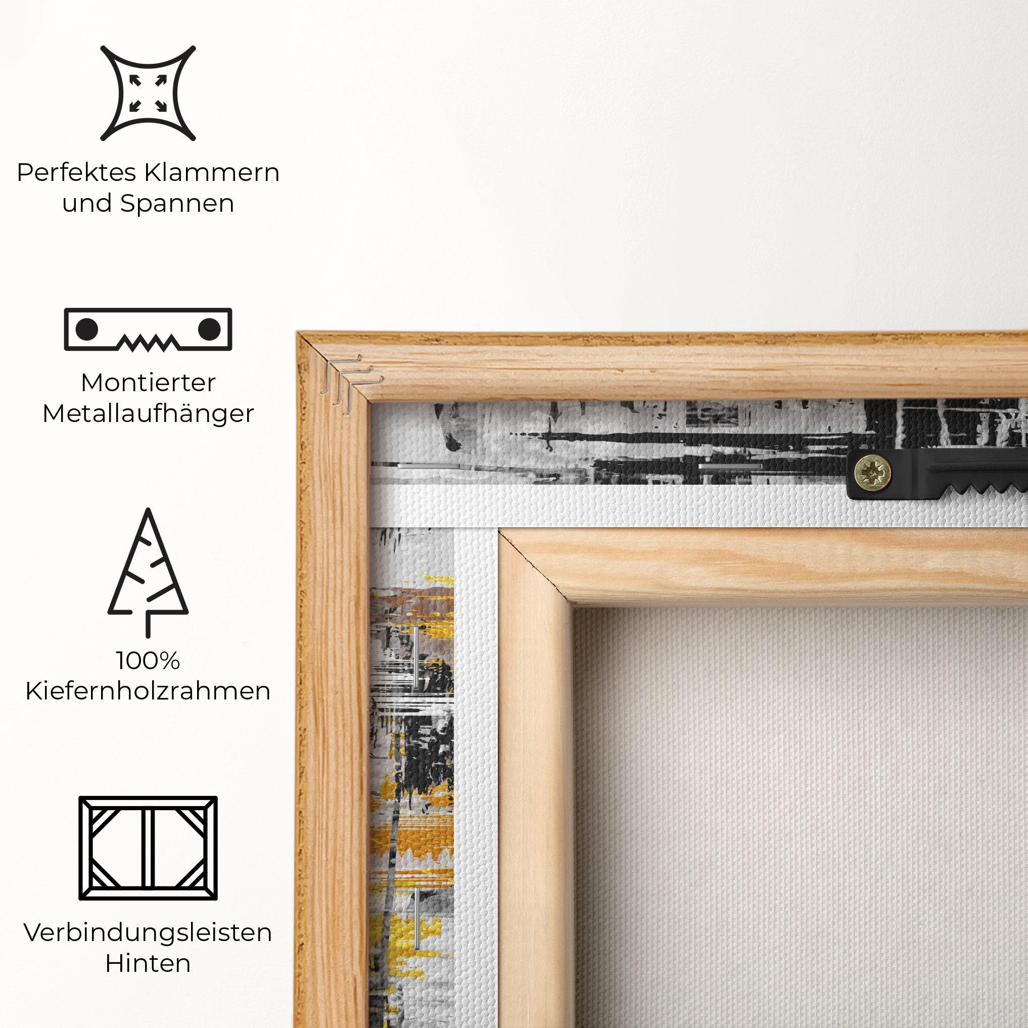 Leinwandbild Abstract Mix Color mockup 5