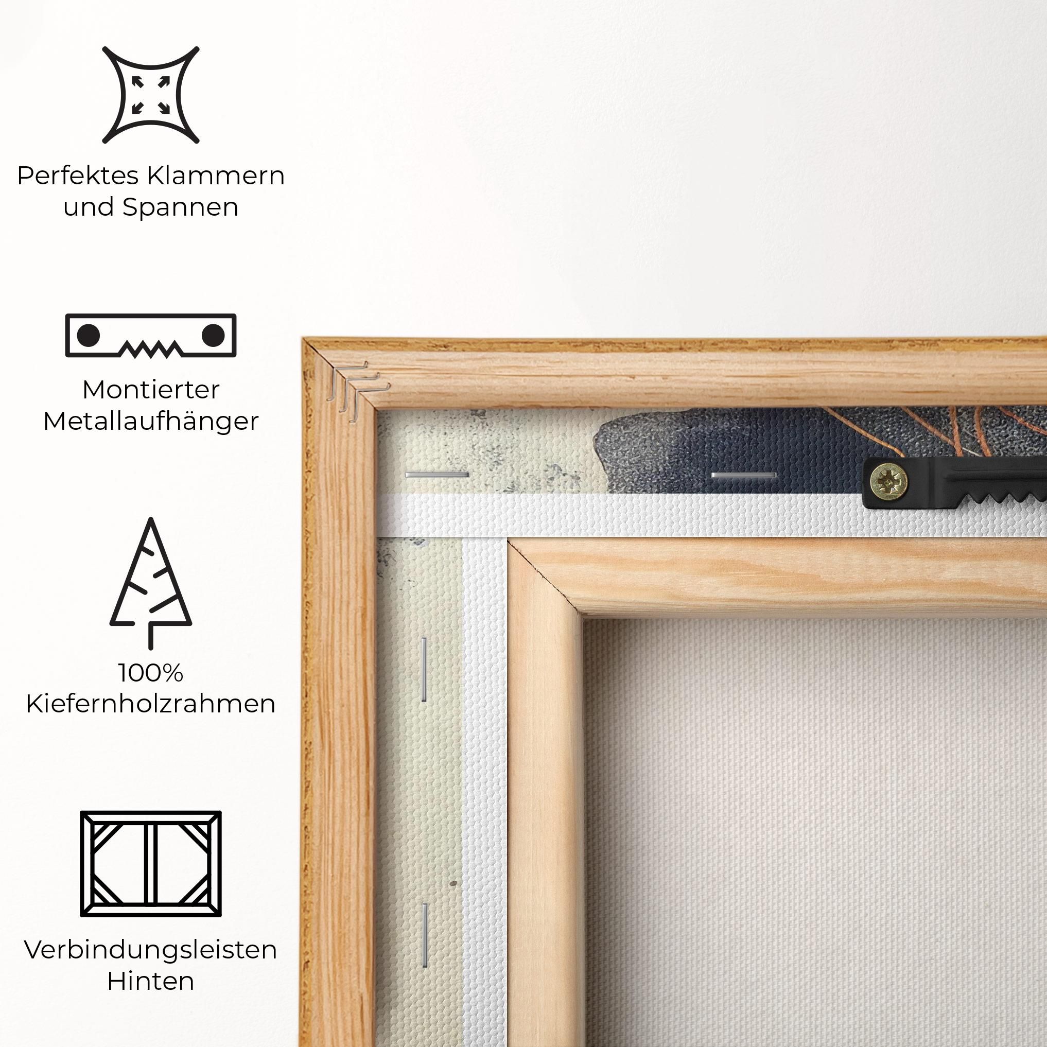 Orange Lines On Blue mockup 5