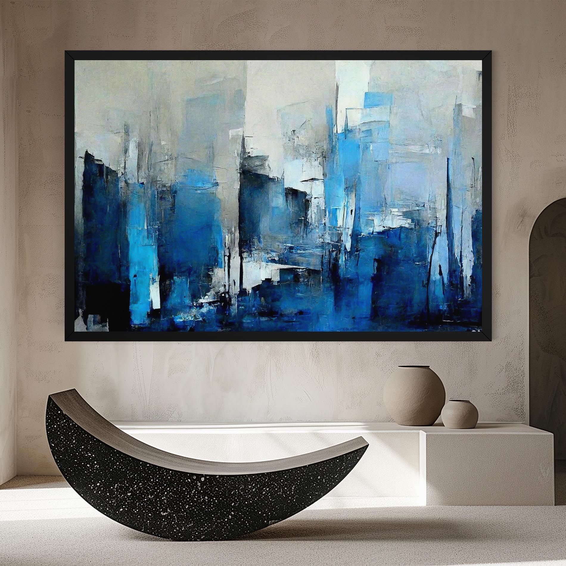 Blue Gray Color mockup 8