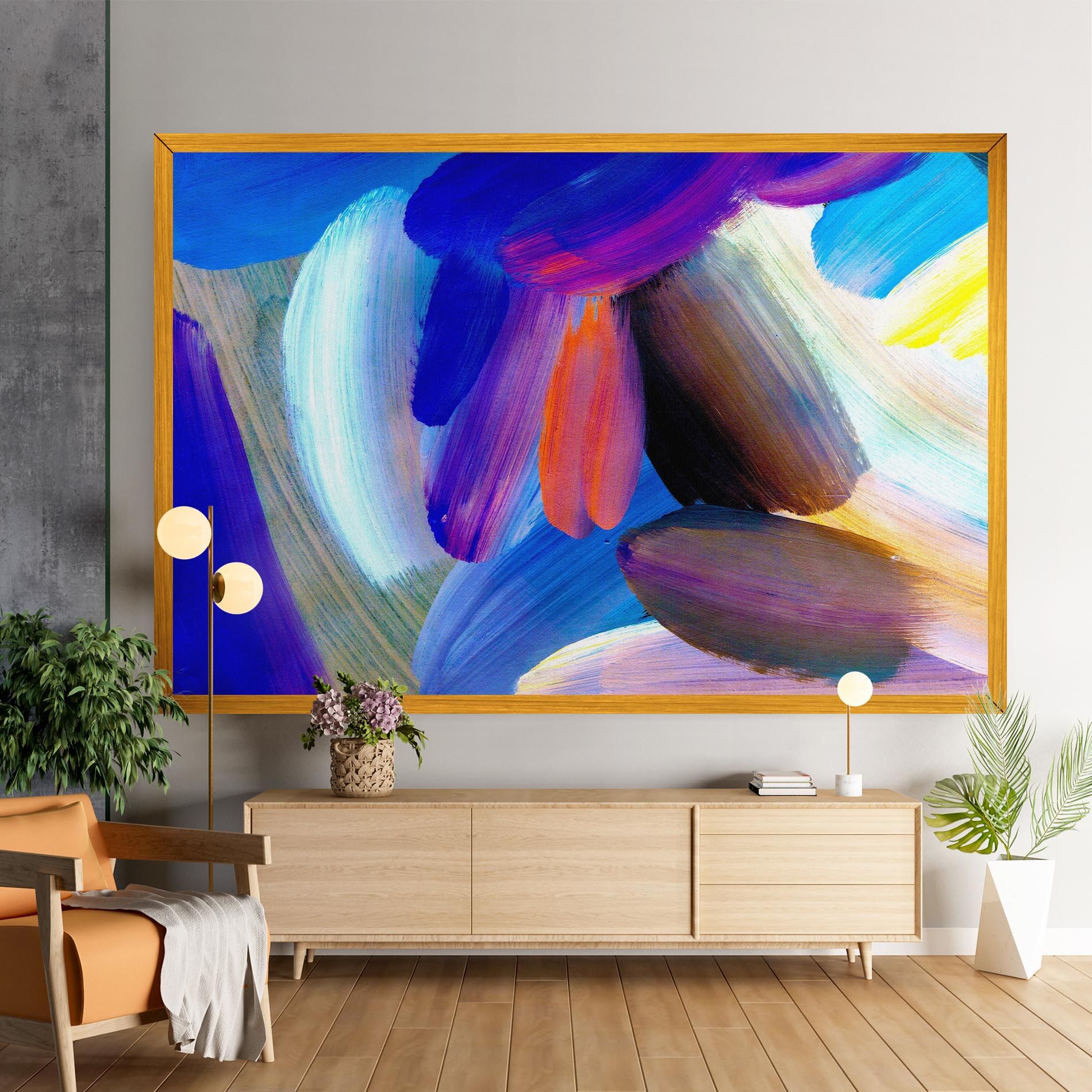 Colorful Abstract mockup 9