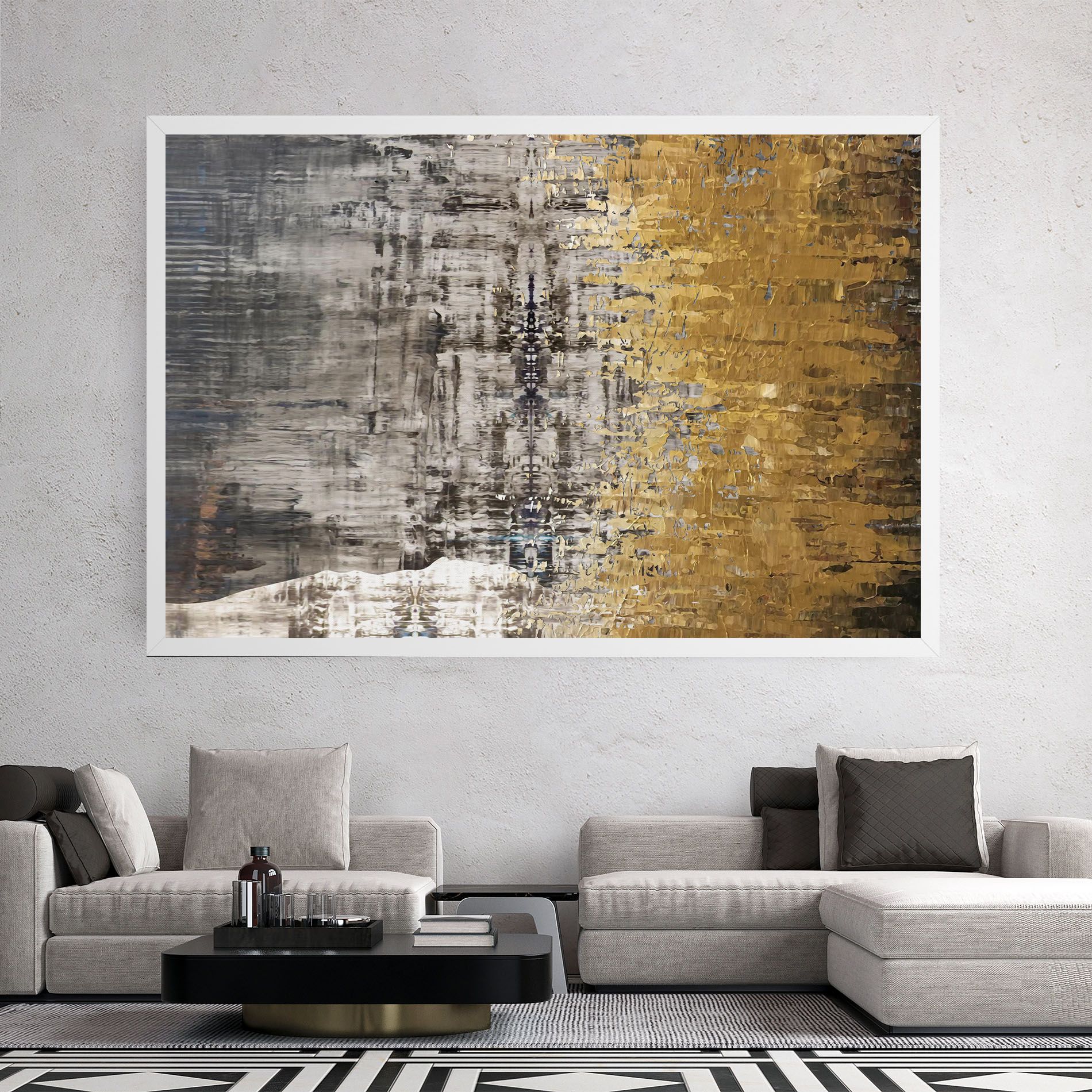 Gold Oil Paint mockup 2