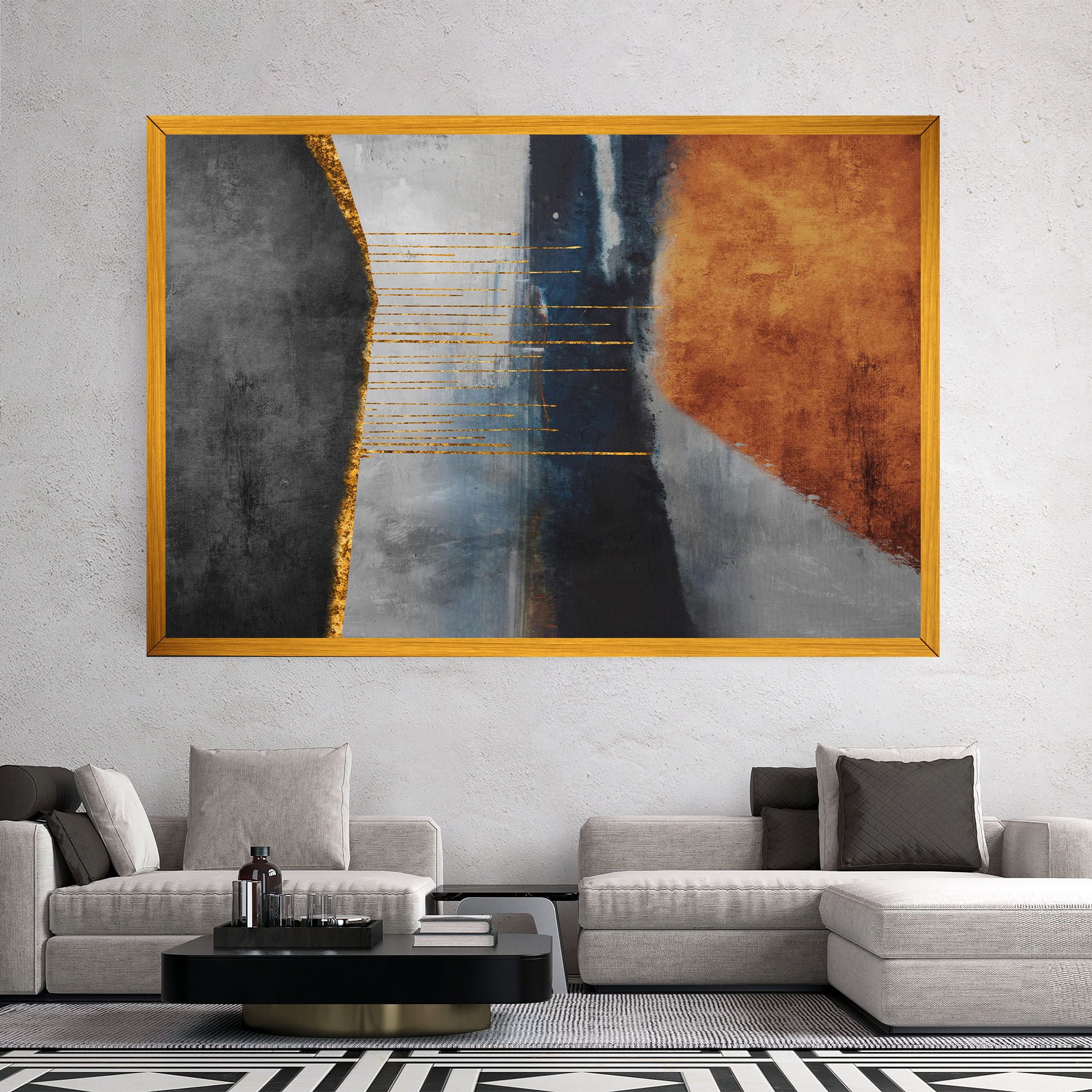 Retro Oil Painting mockup 2