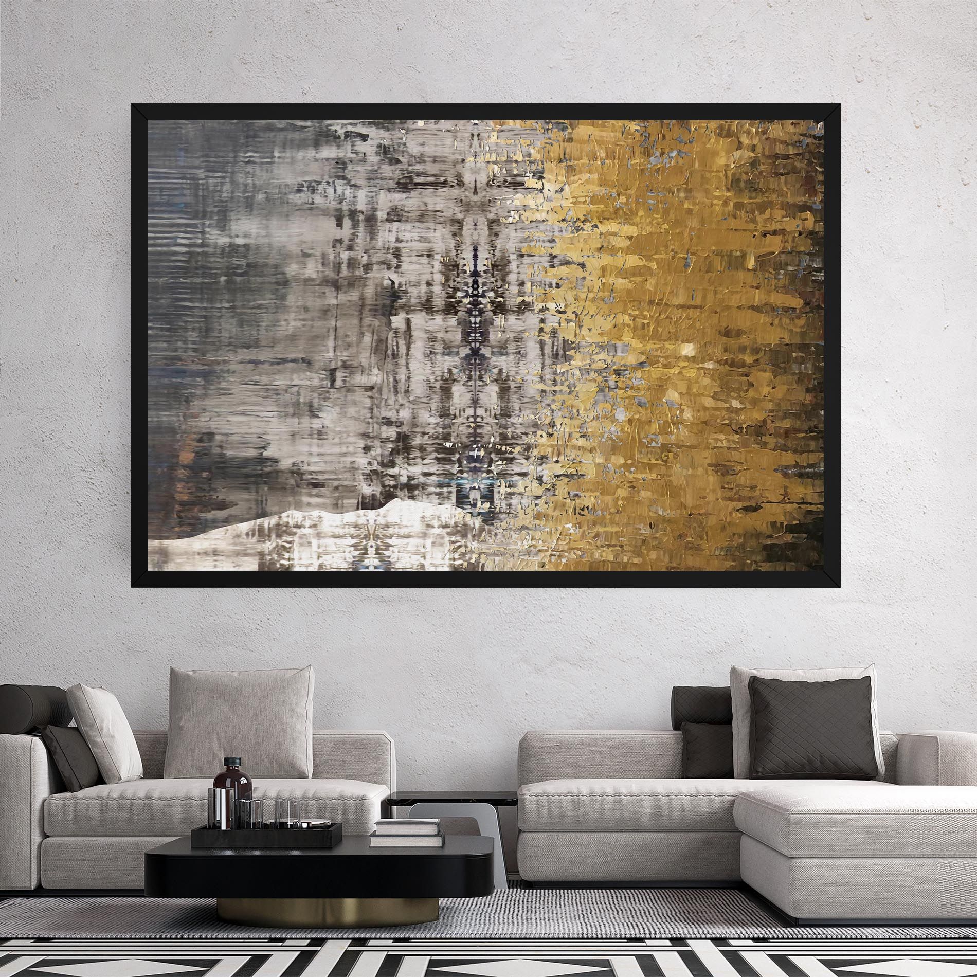 Gold Oil Paint mockup 2