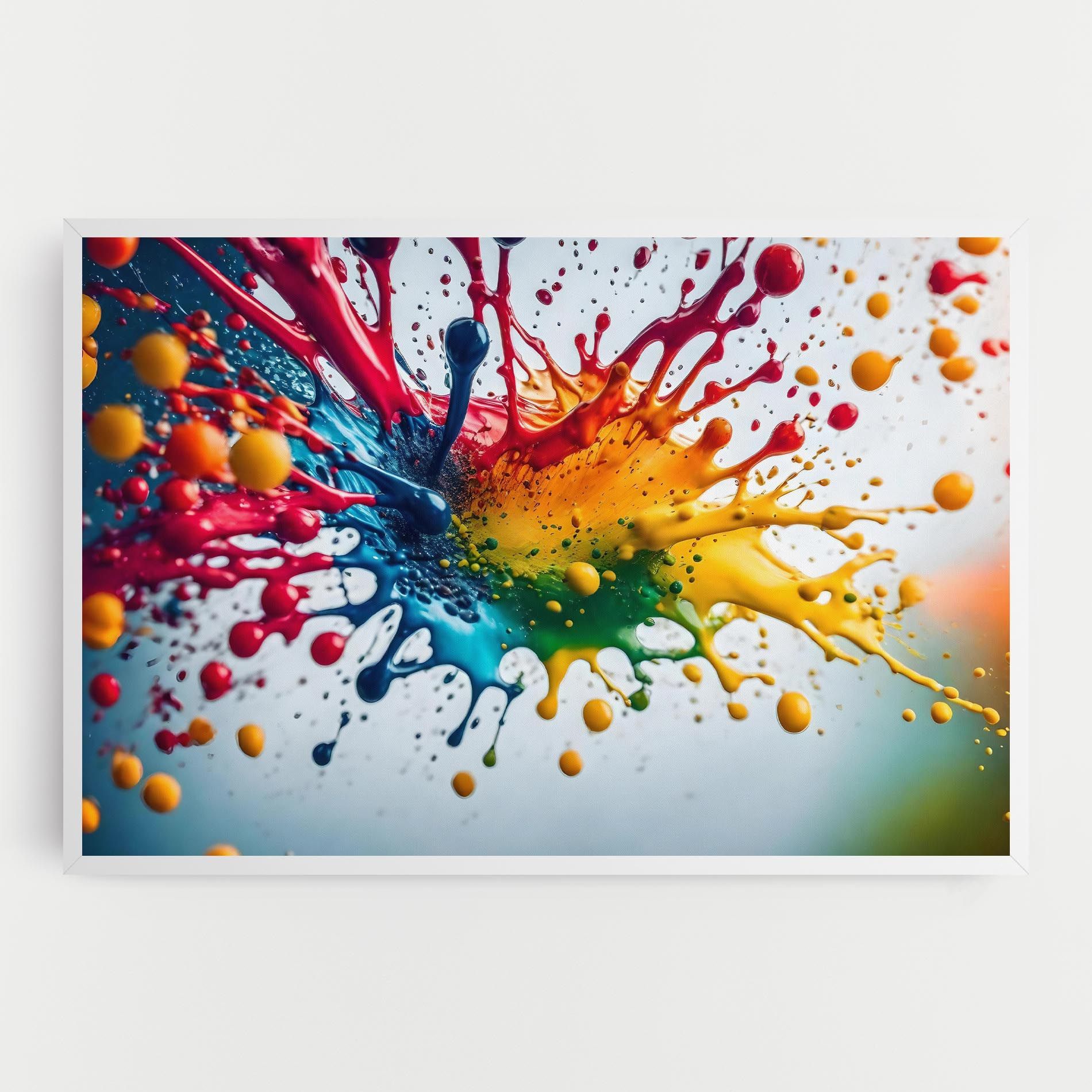 Colorful Splash Rainbow mockup 0