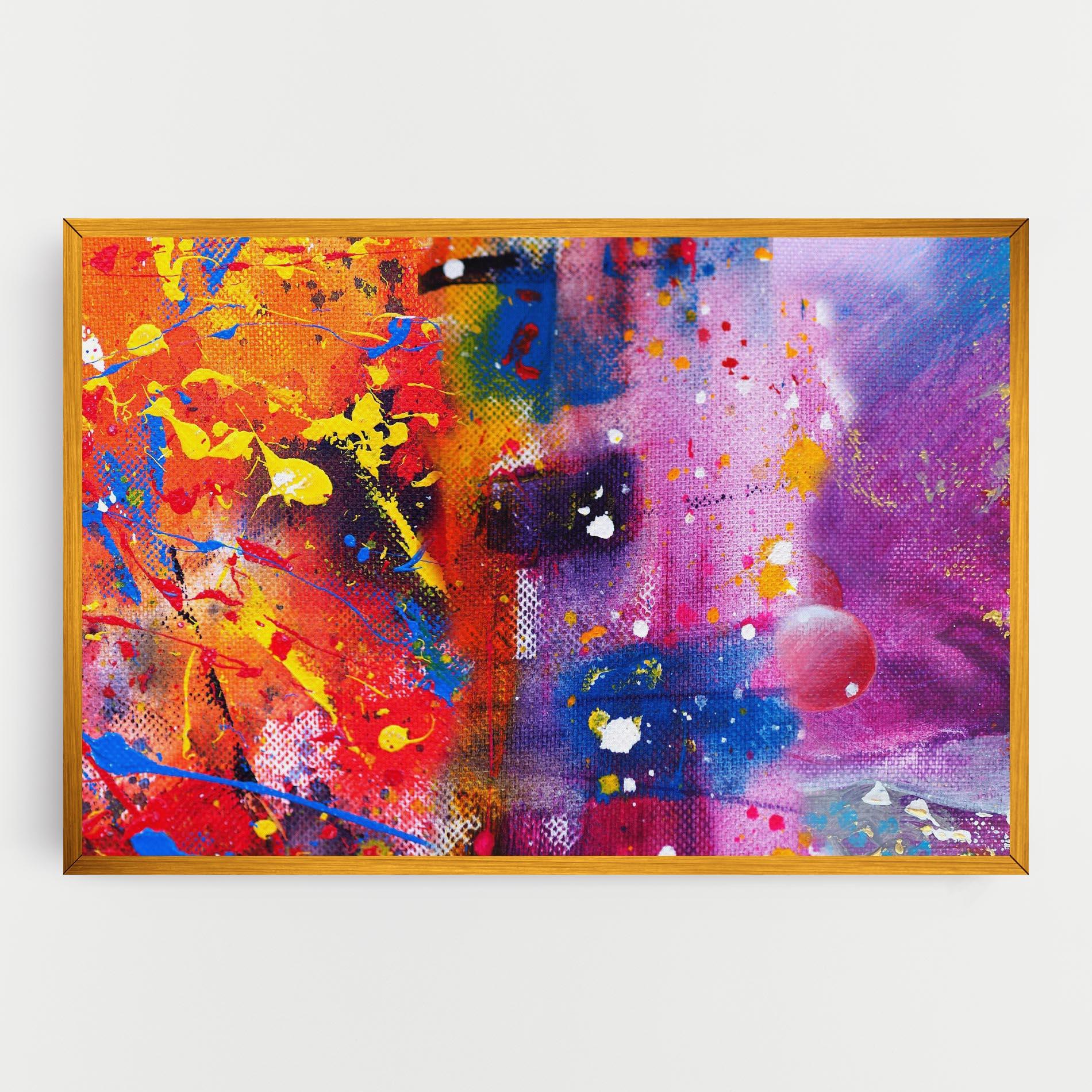 Leinwandbild Art Panorama mockup 0