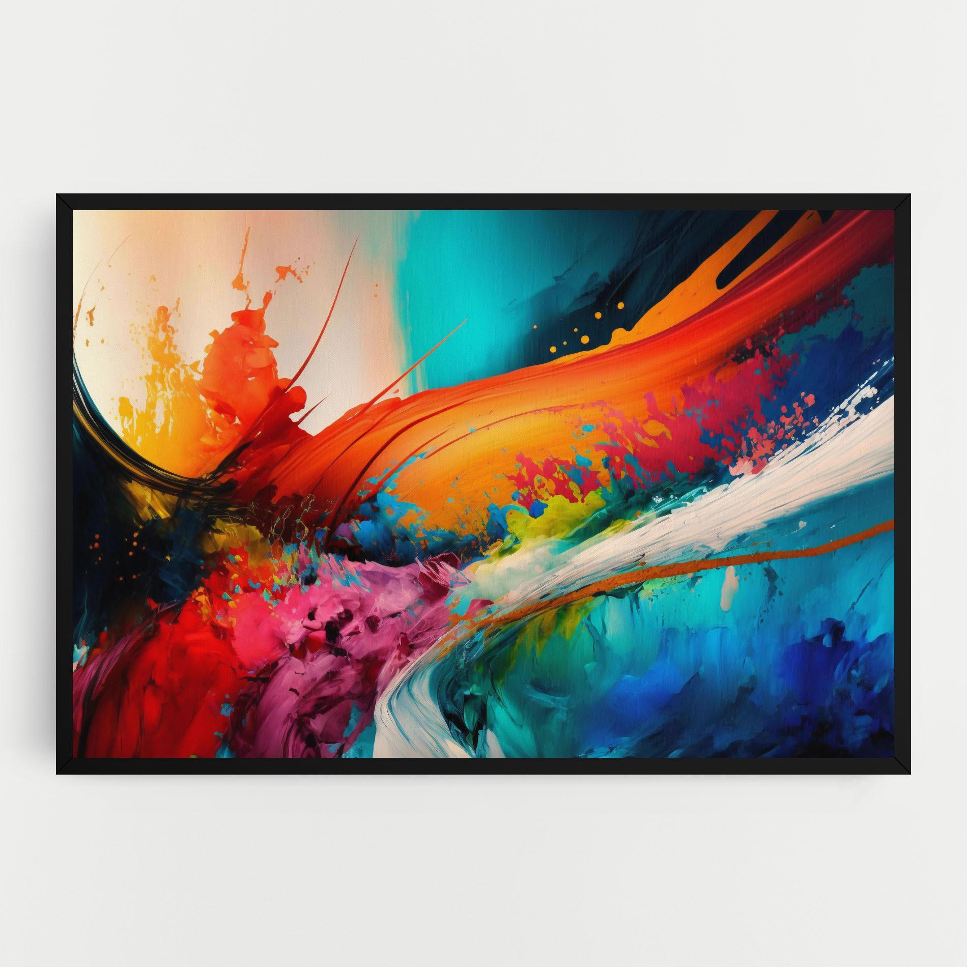 Leinwandbild Art Brush Strokes mockup 0