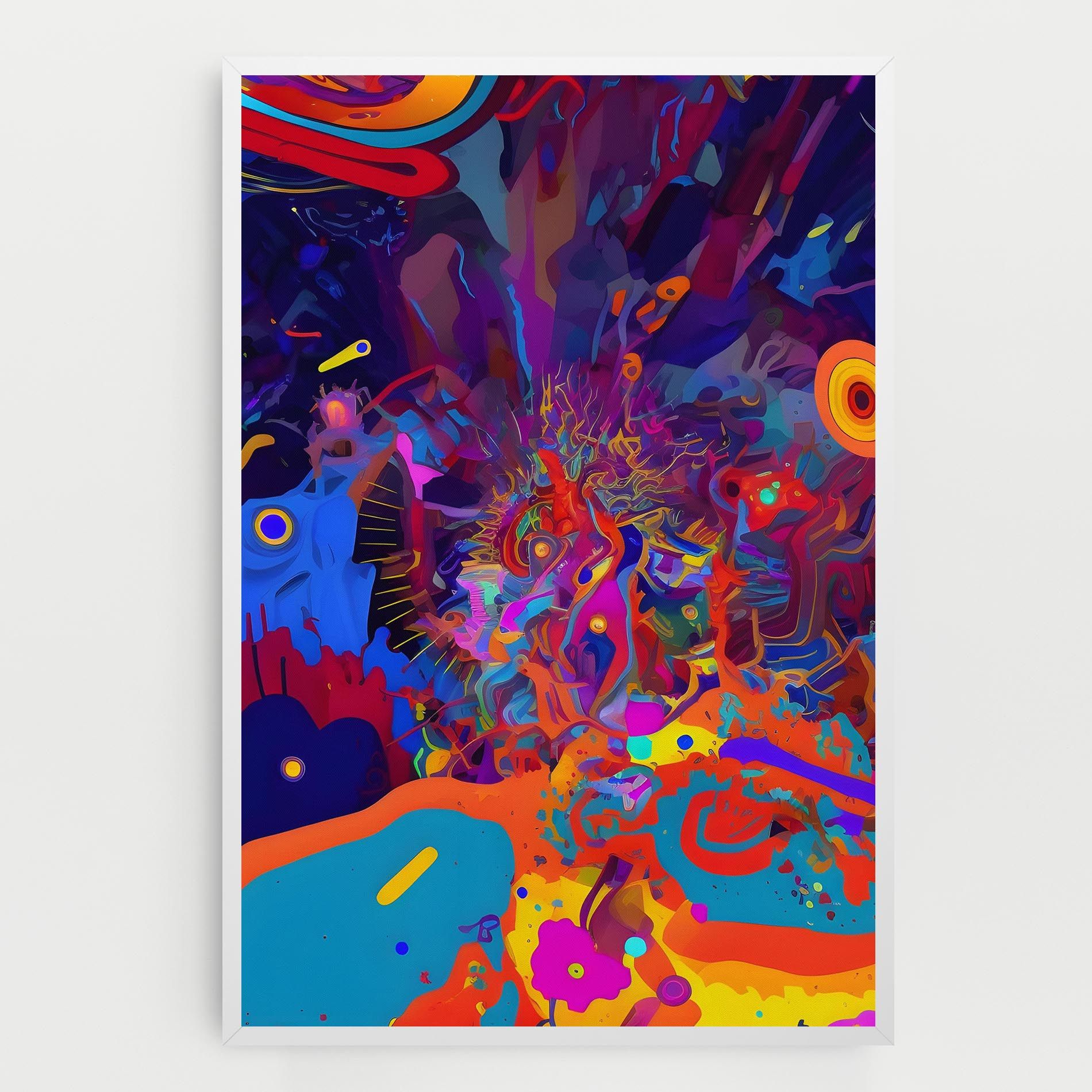 Abstract Color Work mockup 0