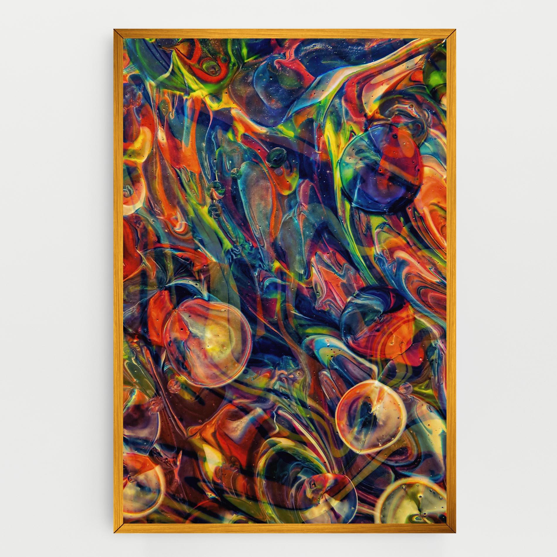 Leinwandbild Abstract Glass mockup 0