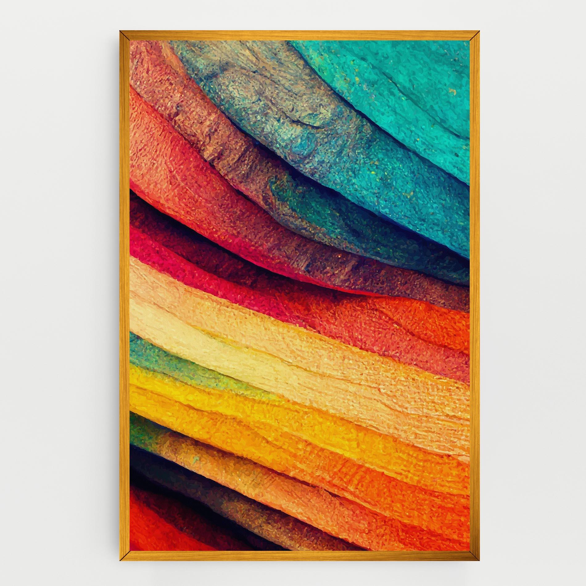 Leinwandbild Autumn Abstract Color mockup 0