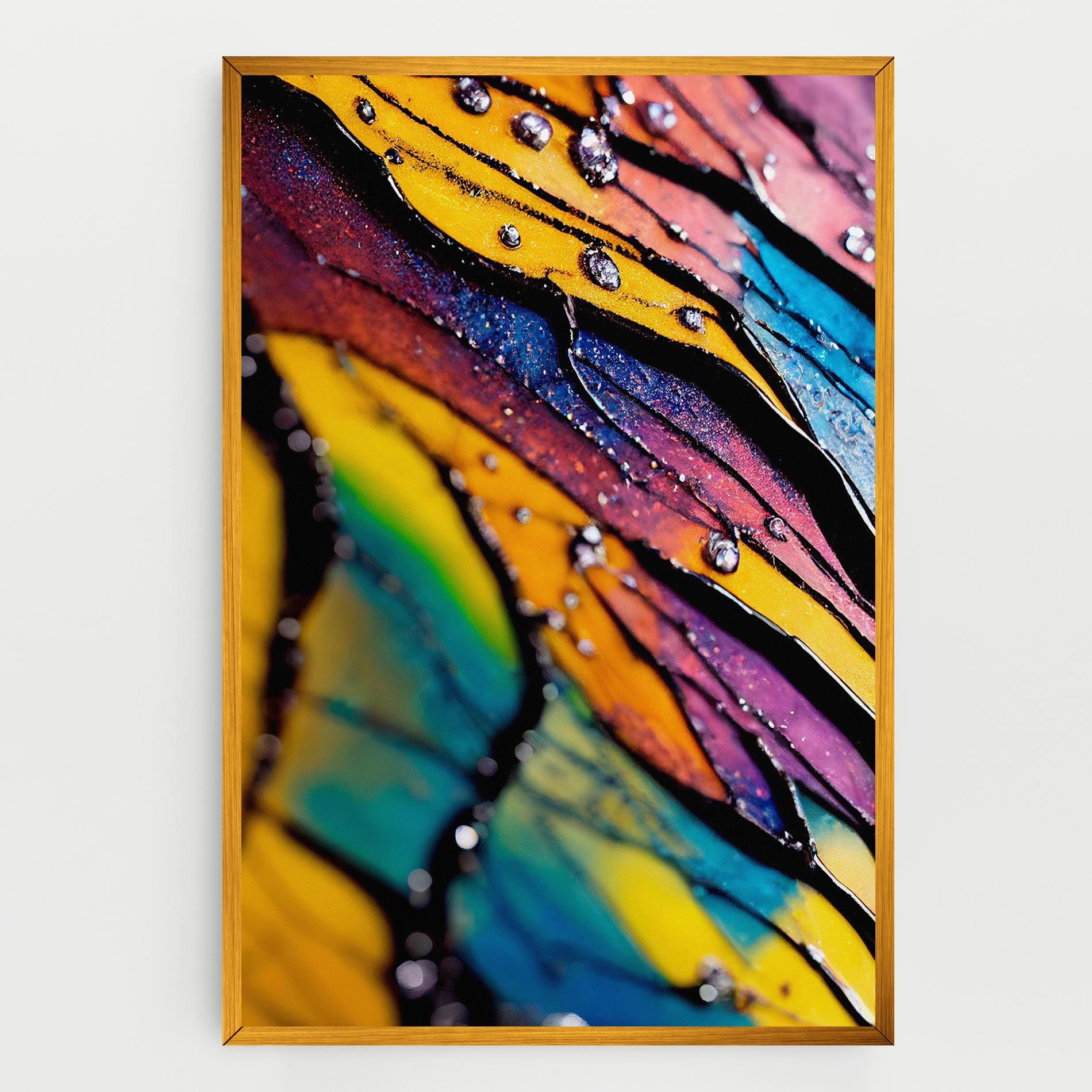 Beautiful Colorful Epoxy mockup 0