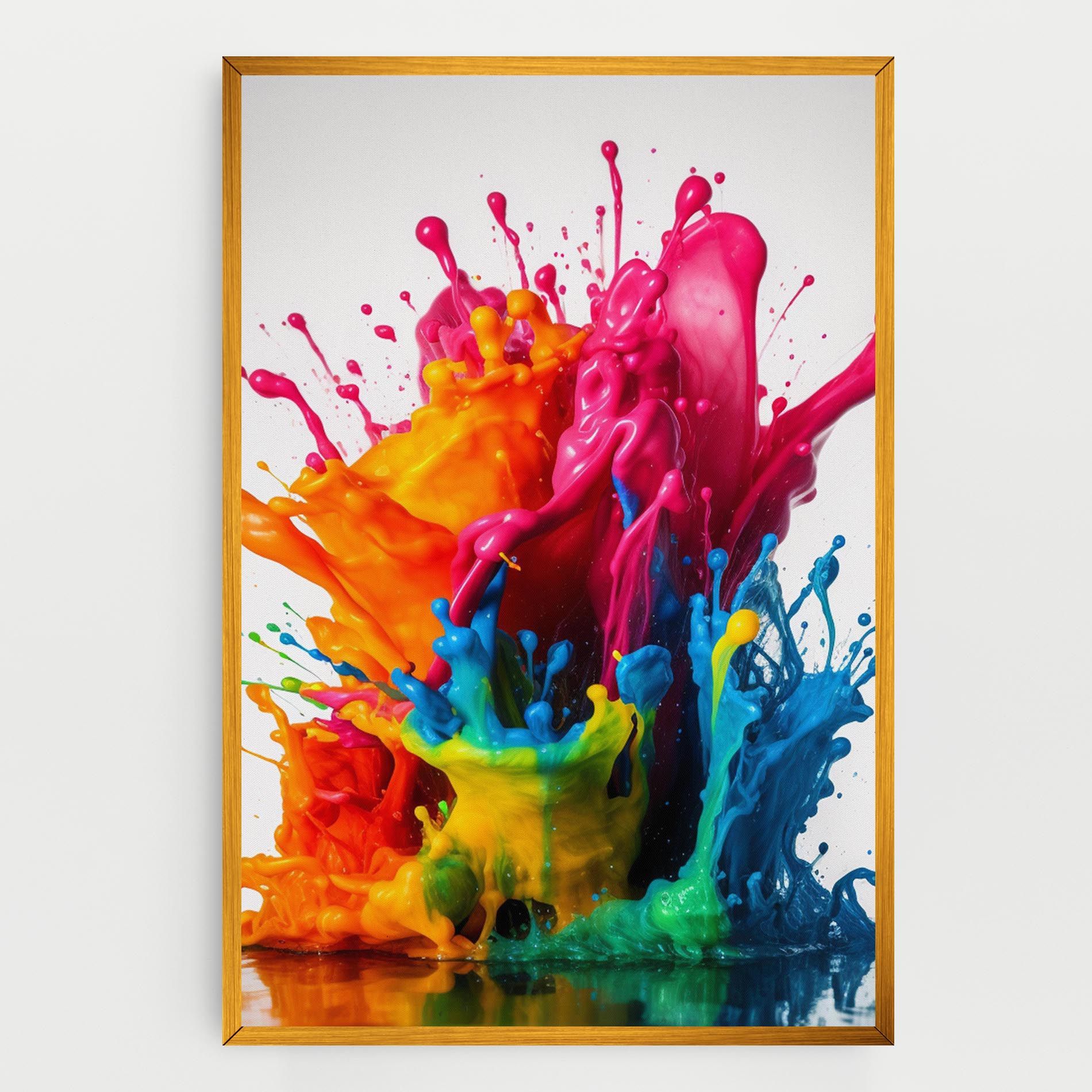 Colorful Explosion Paint mockup 0
