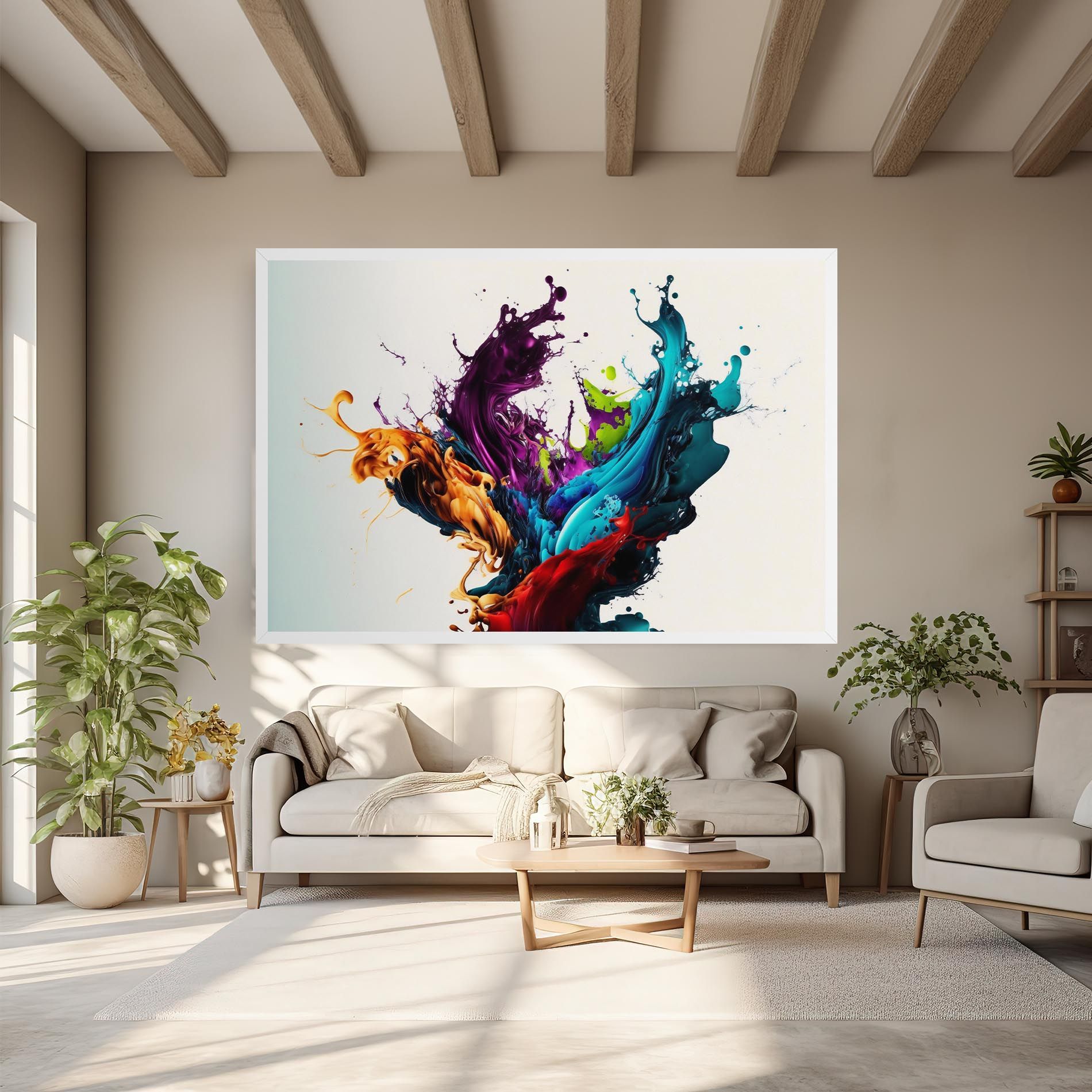 Dark Purple Splash mockup 6