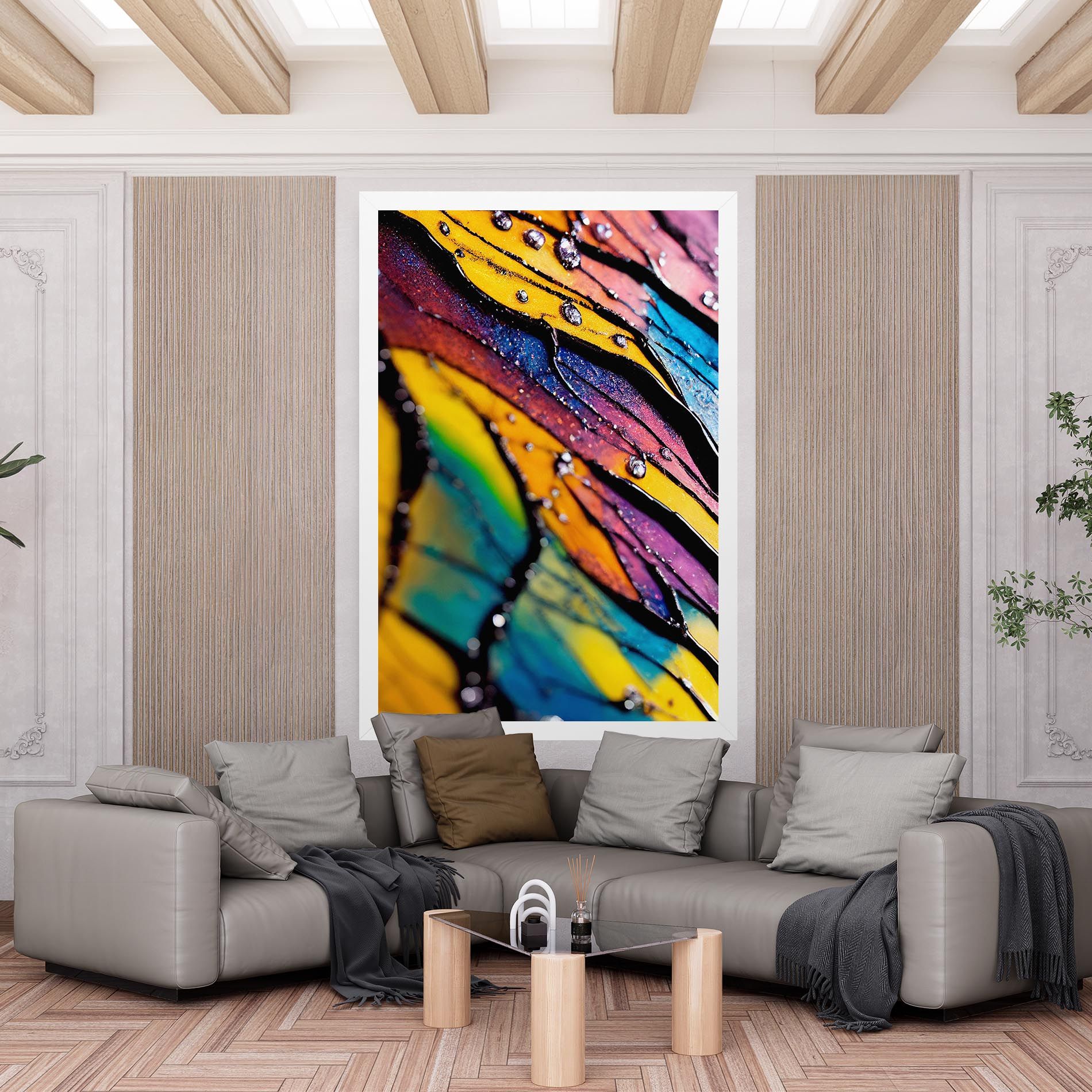 Beautiful Colorful Epoxy mockup 6