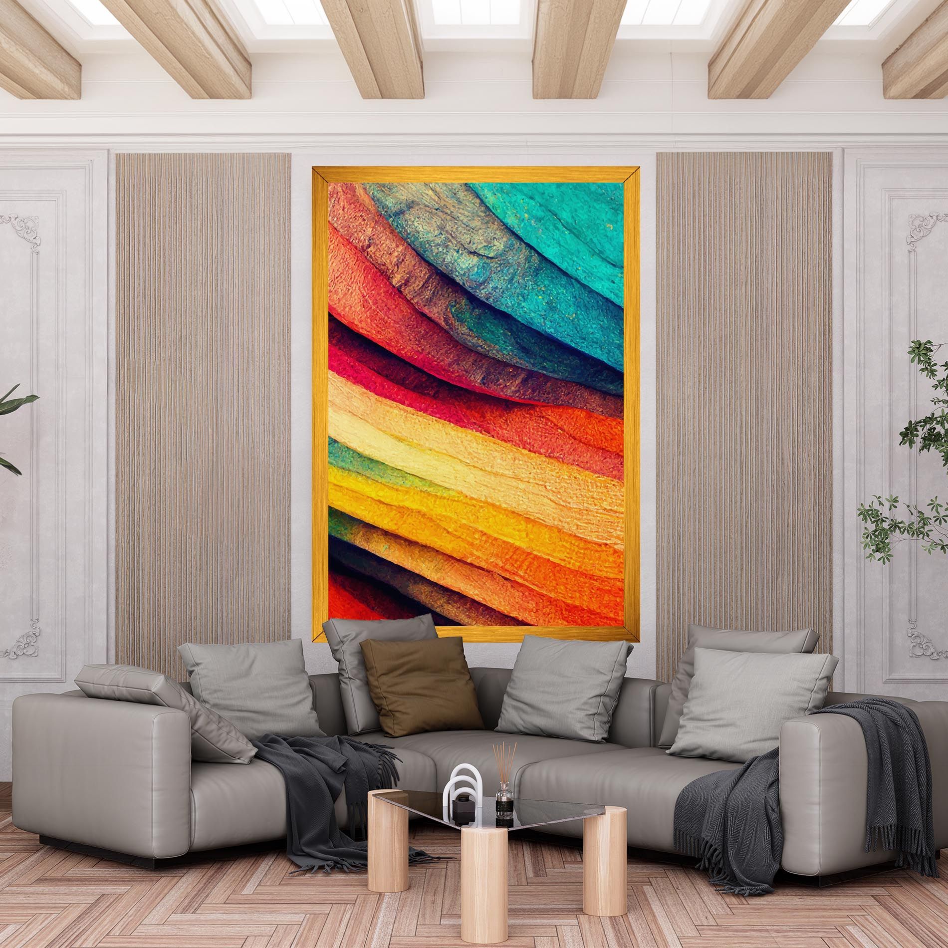 Autumn Abstract Color mockup 6