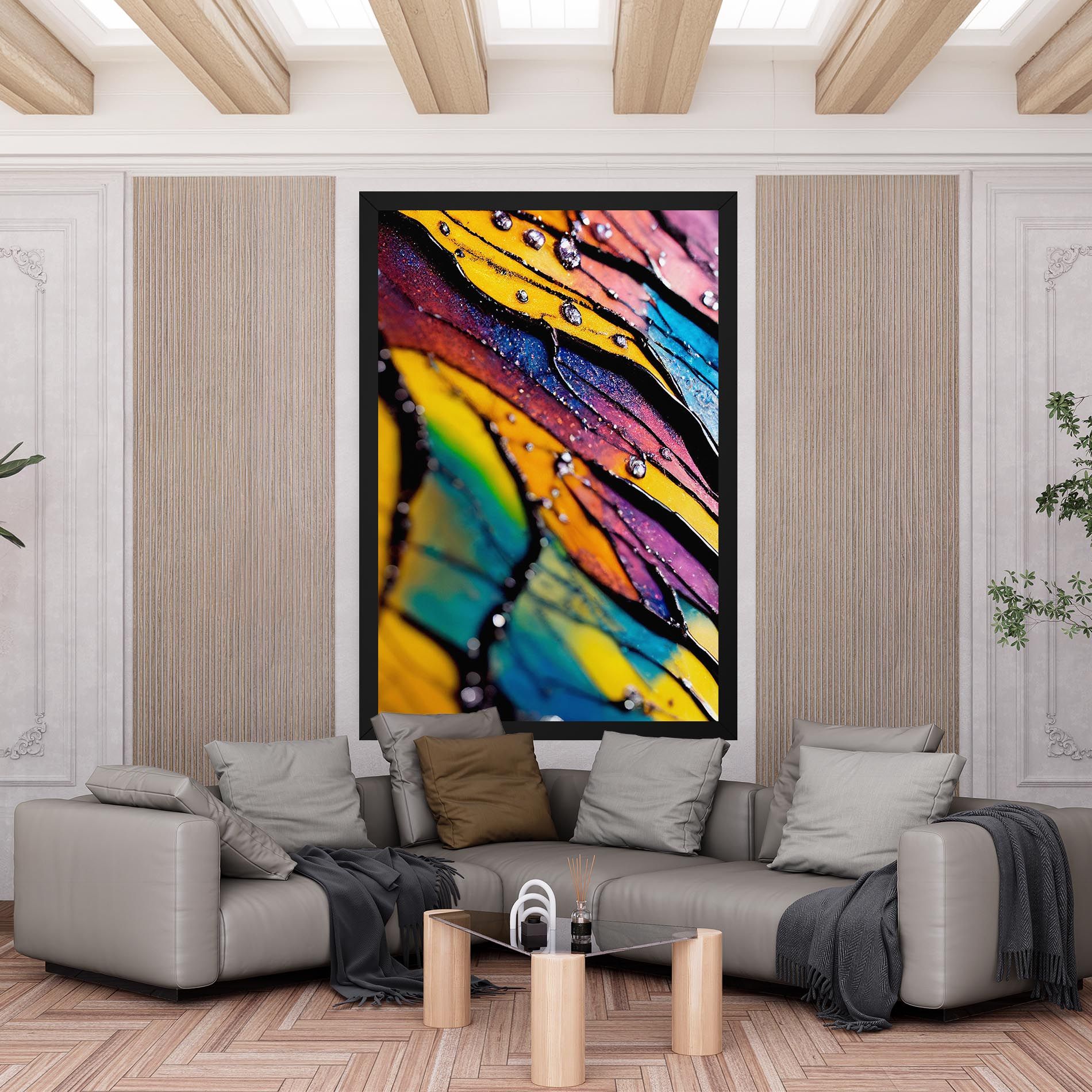 Beautiful Colorful Epoxy mockup 6