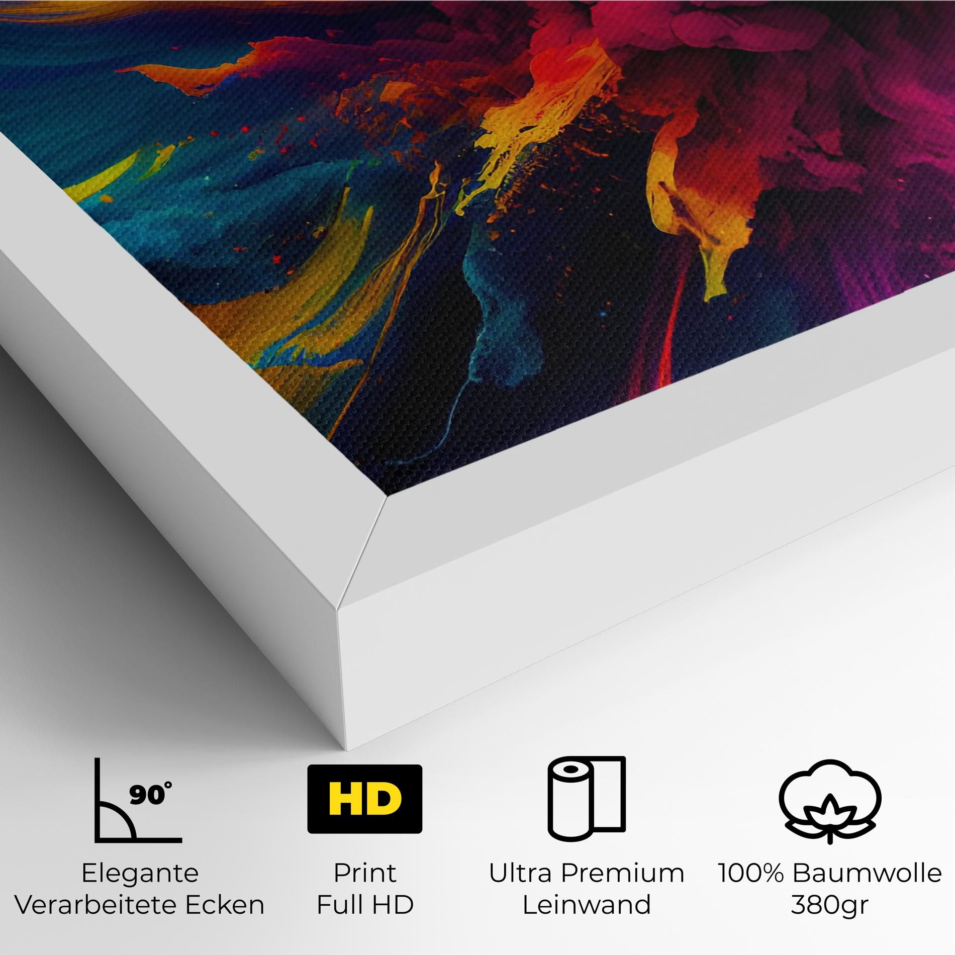 Colorful Paint Explosion mockup 4