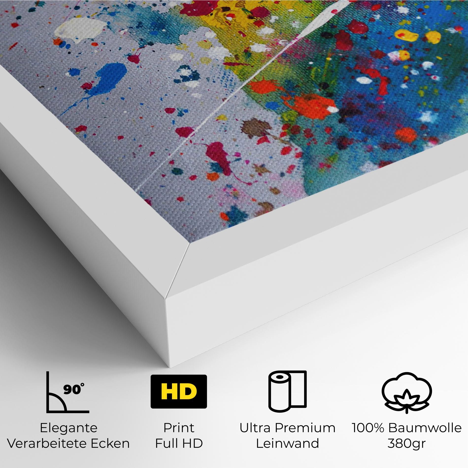 Watercolor Drops mockup 4