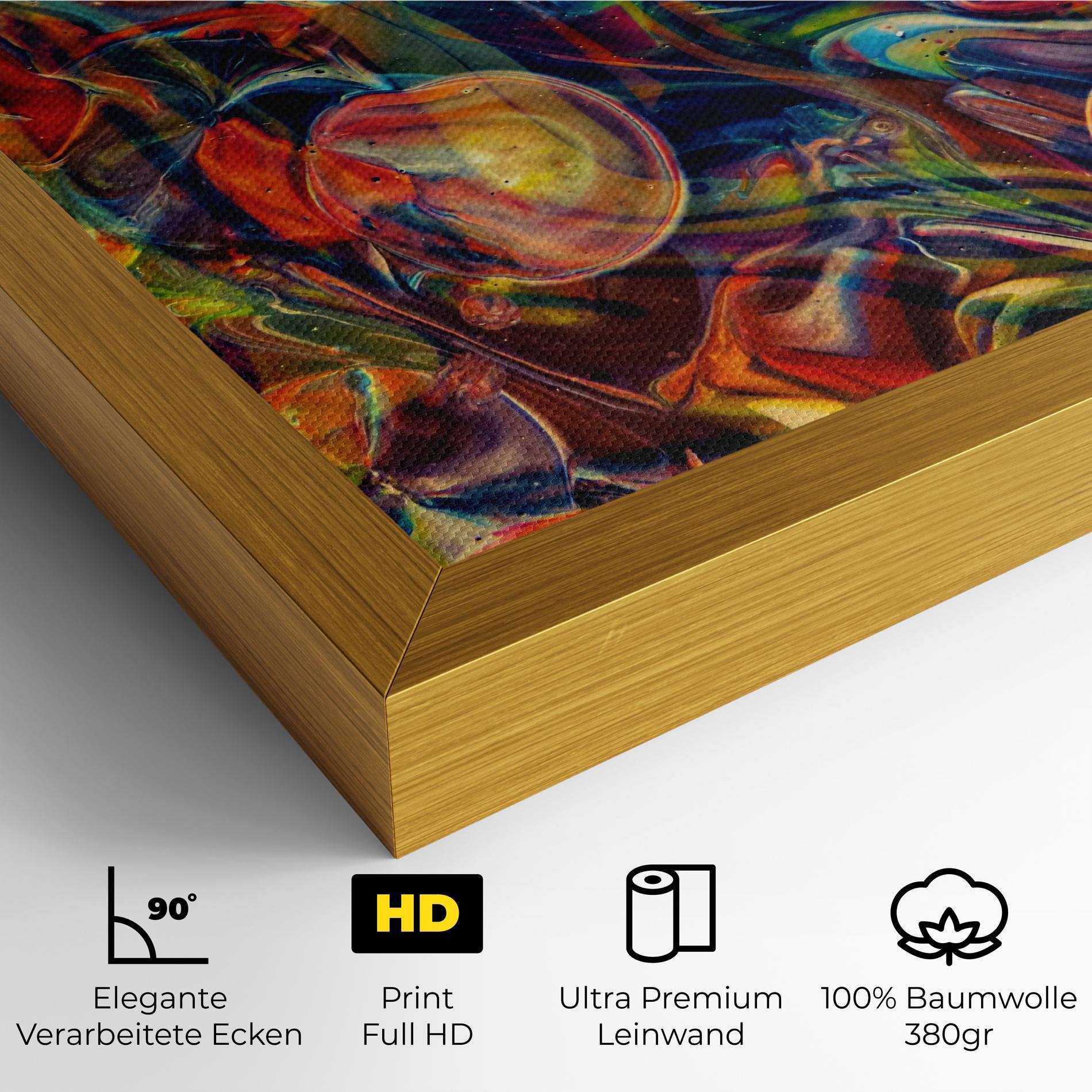 Leinwandbild Abstract Glass mockup 4