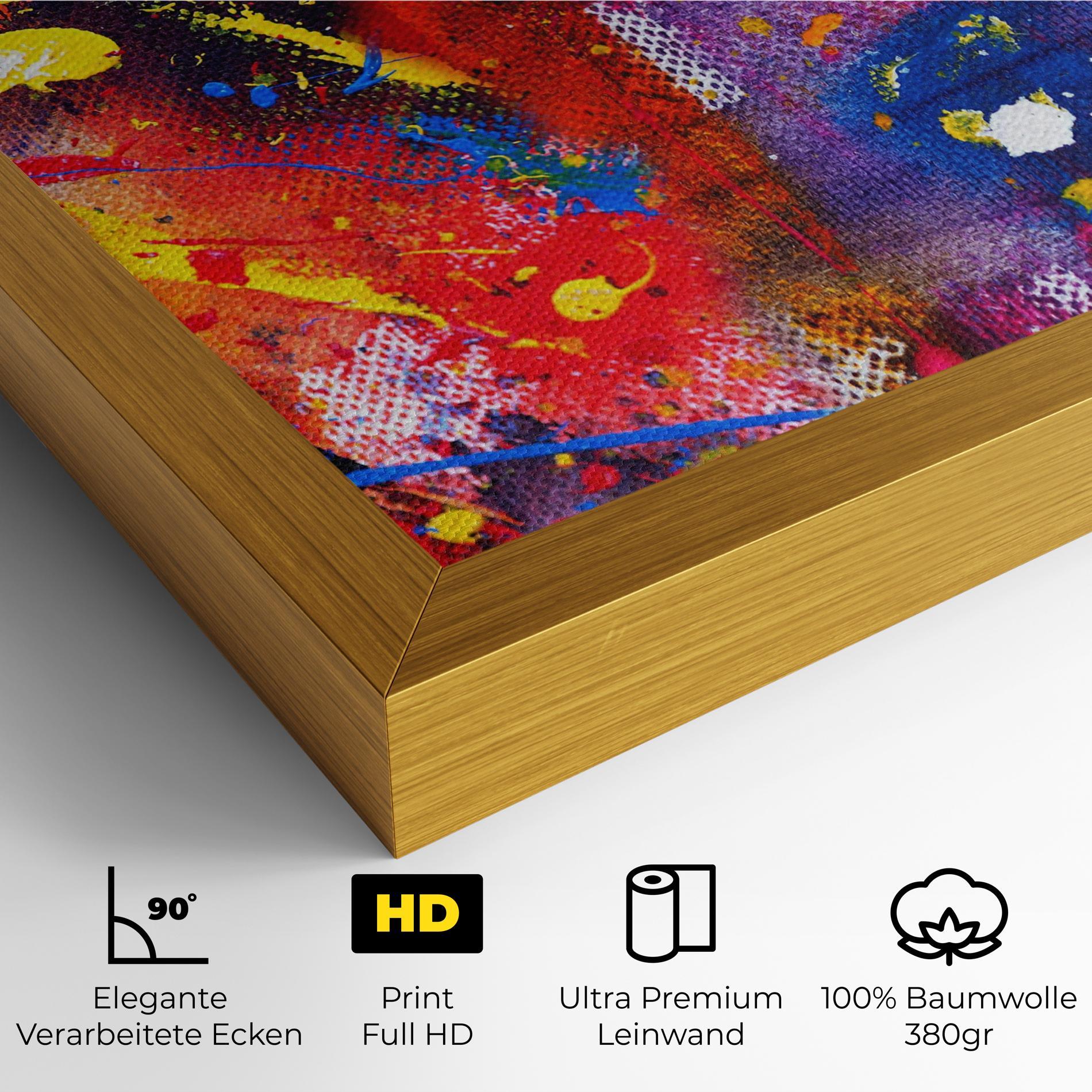 Leinwandbild Art Panorama mockup 4