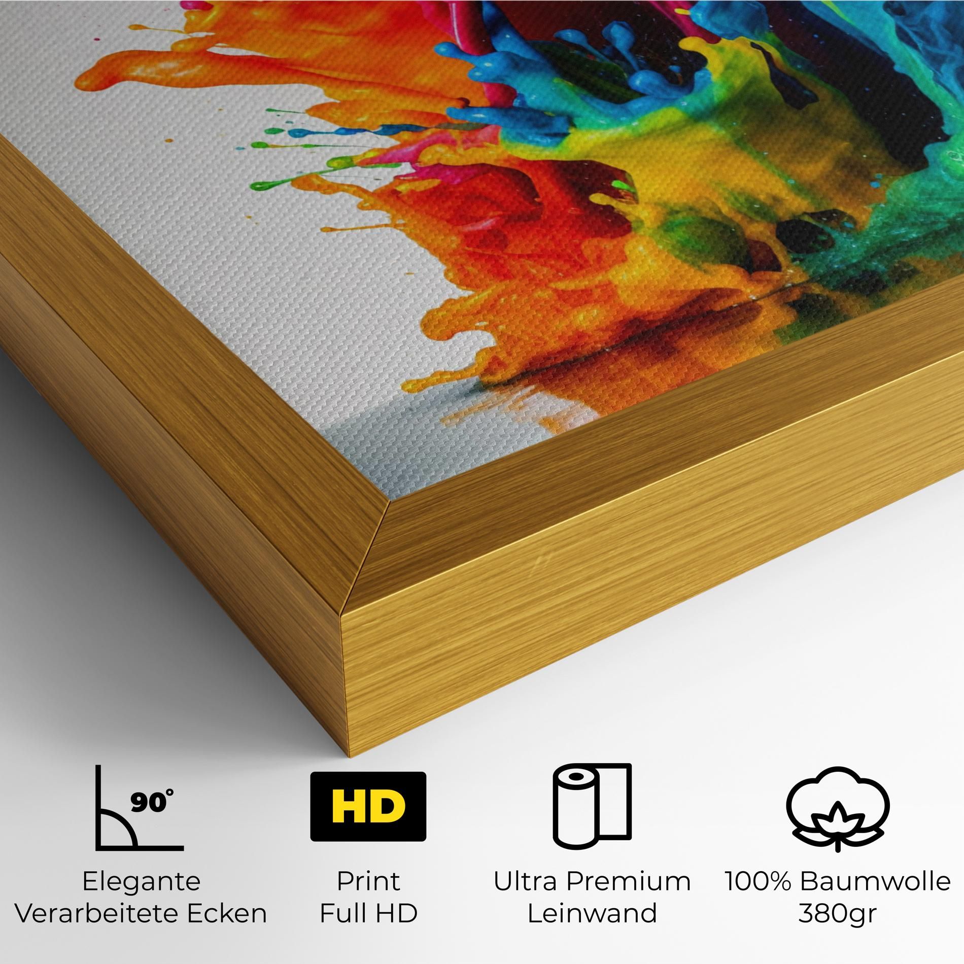 Colorful Explosion Paint mockup 4