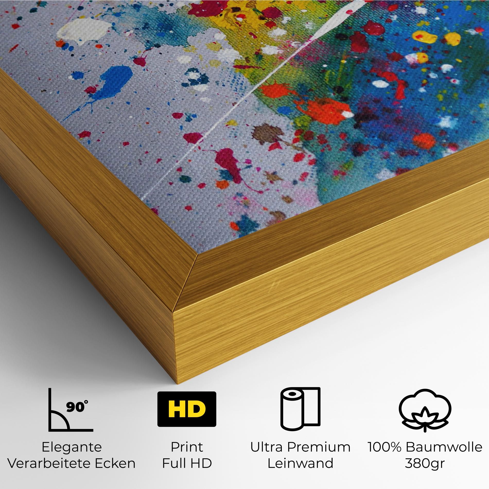 Watercolor Drops mockup 4