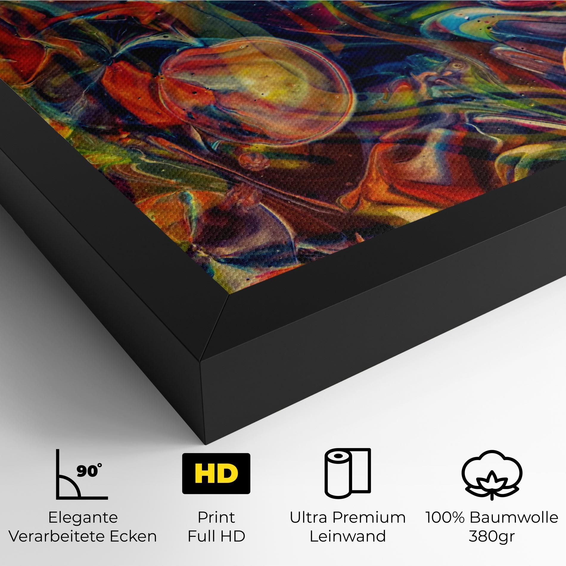 Leinwandbild Abstract Glass mockup 4