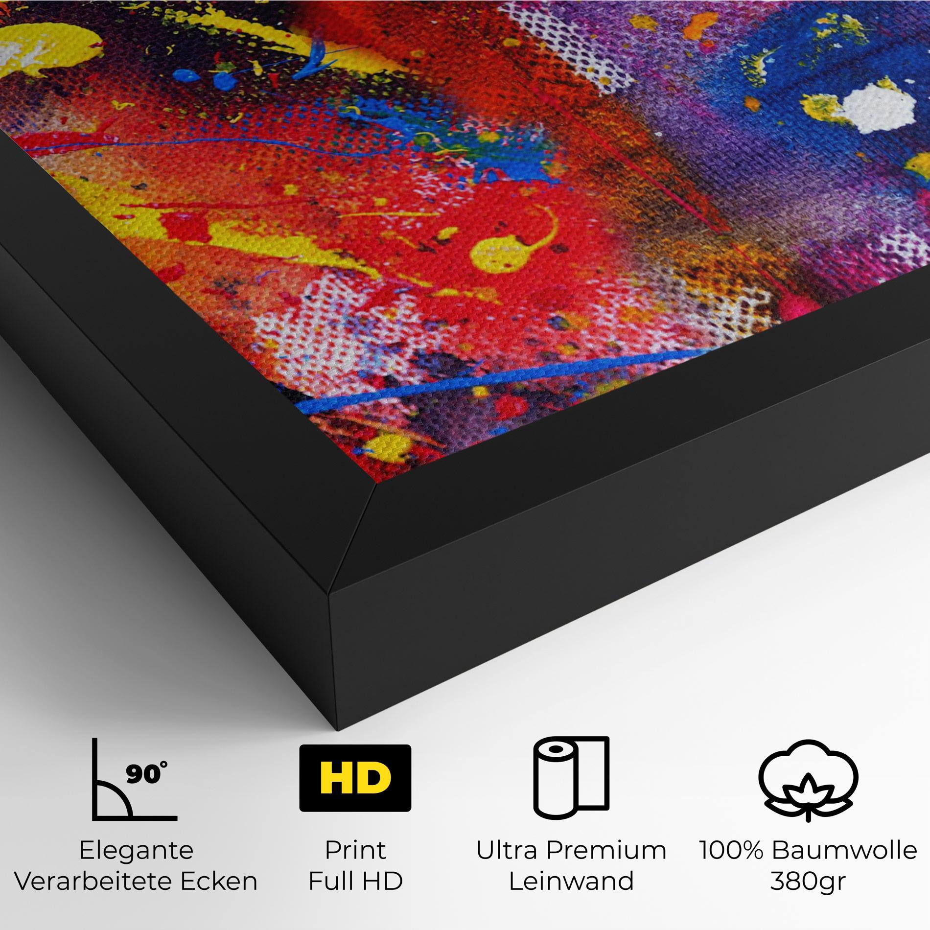 Leinwandbild Art Panorama mockup 4