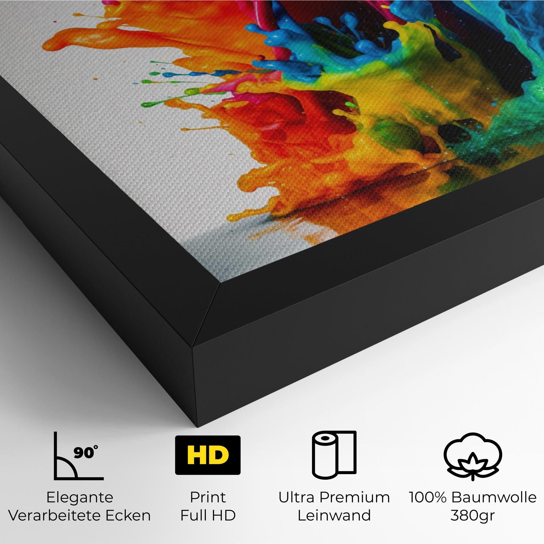Colorful Explosion Paint mockup 4