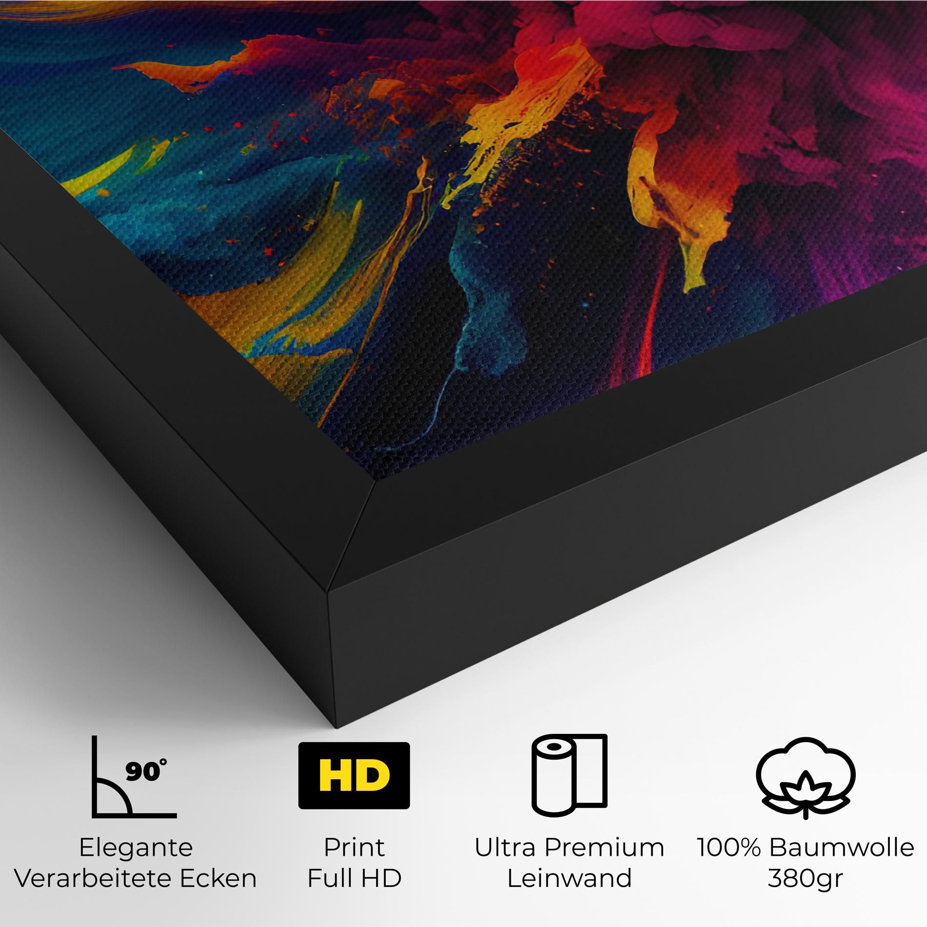 Colorful Paint Explosion mockup 4