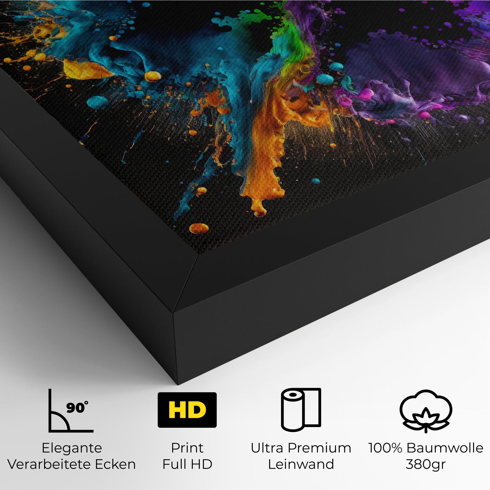 Oily Splash Explosion mockup 4