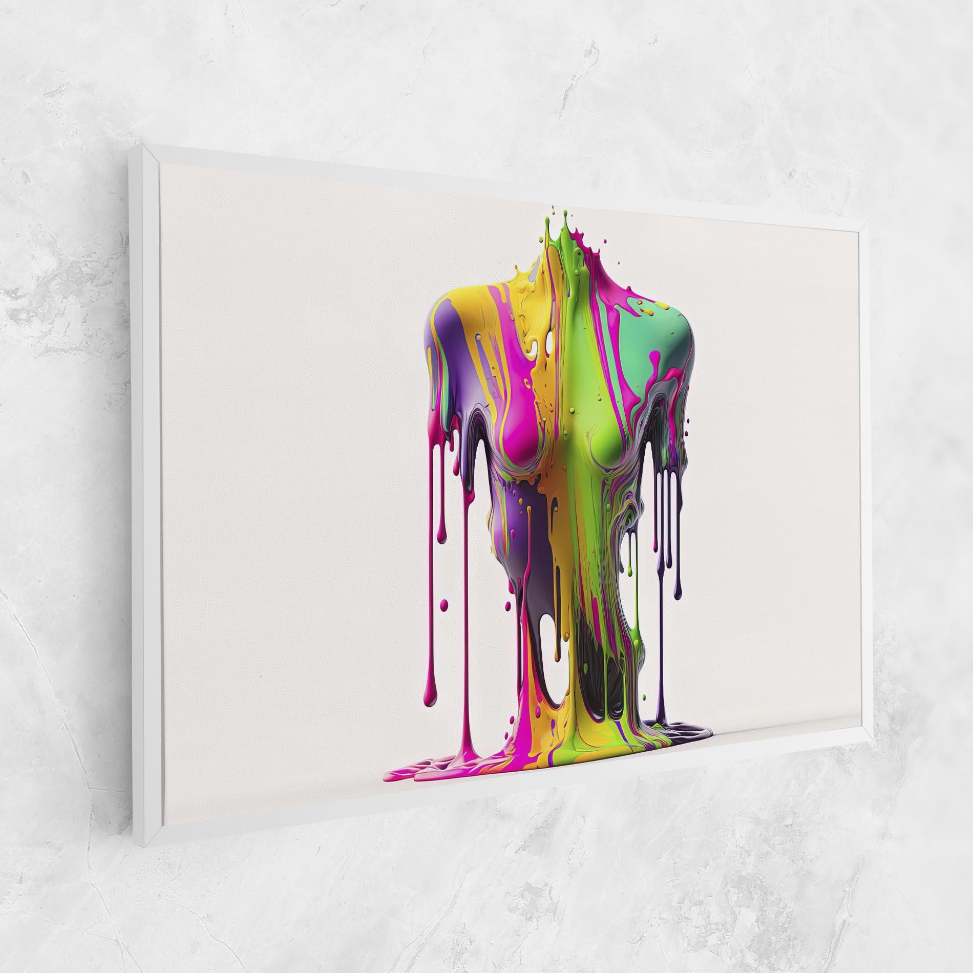 Leinwandbild Colorful Body mockup 1