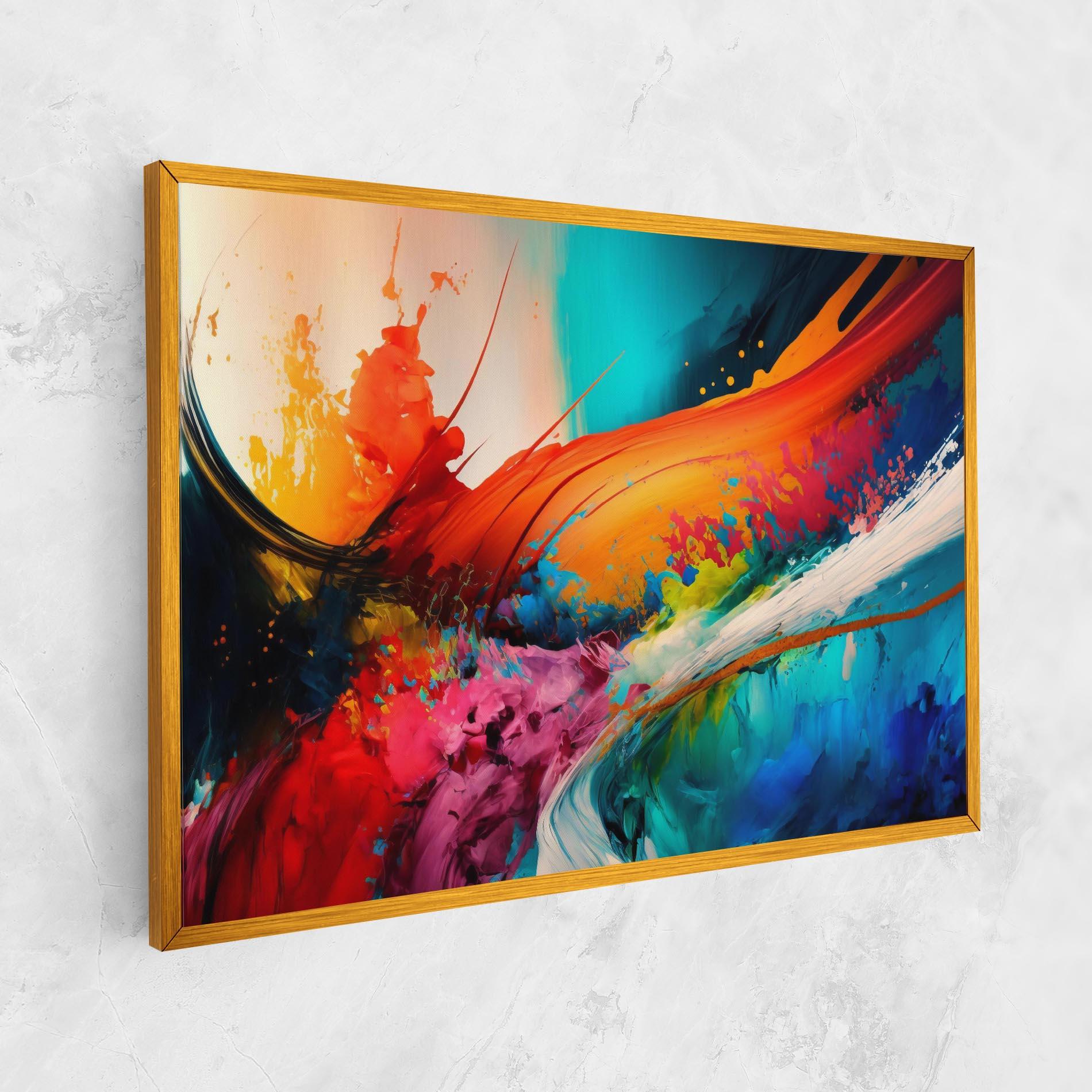 Leinwandbild Art Brush Strokes mockup 1