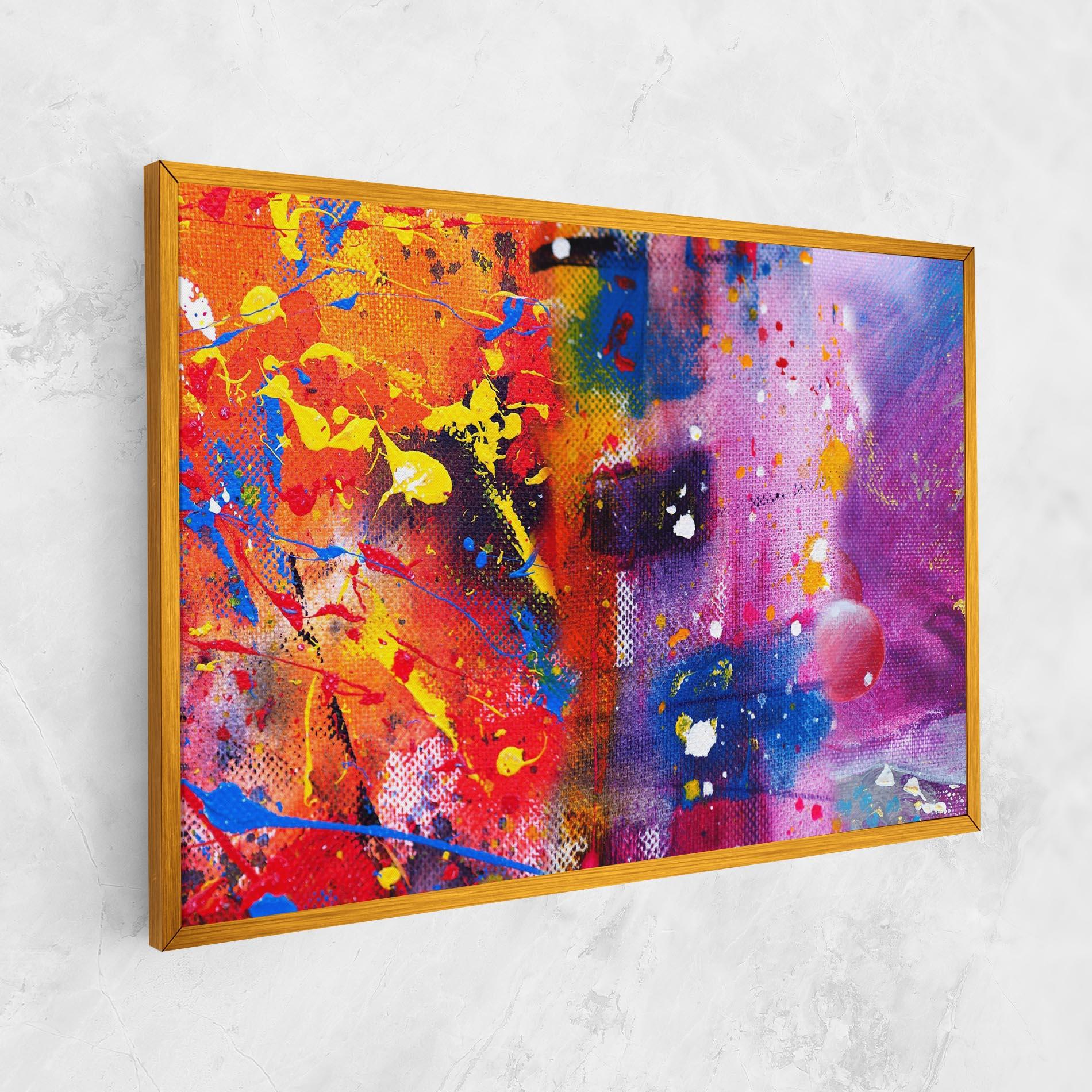 Leinwandbild Art Panorama mockup 1