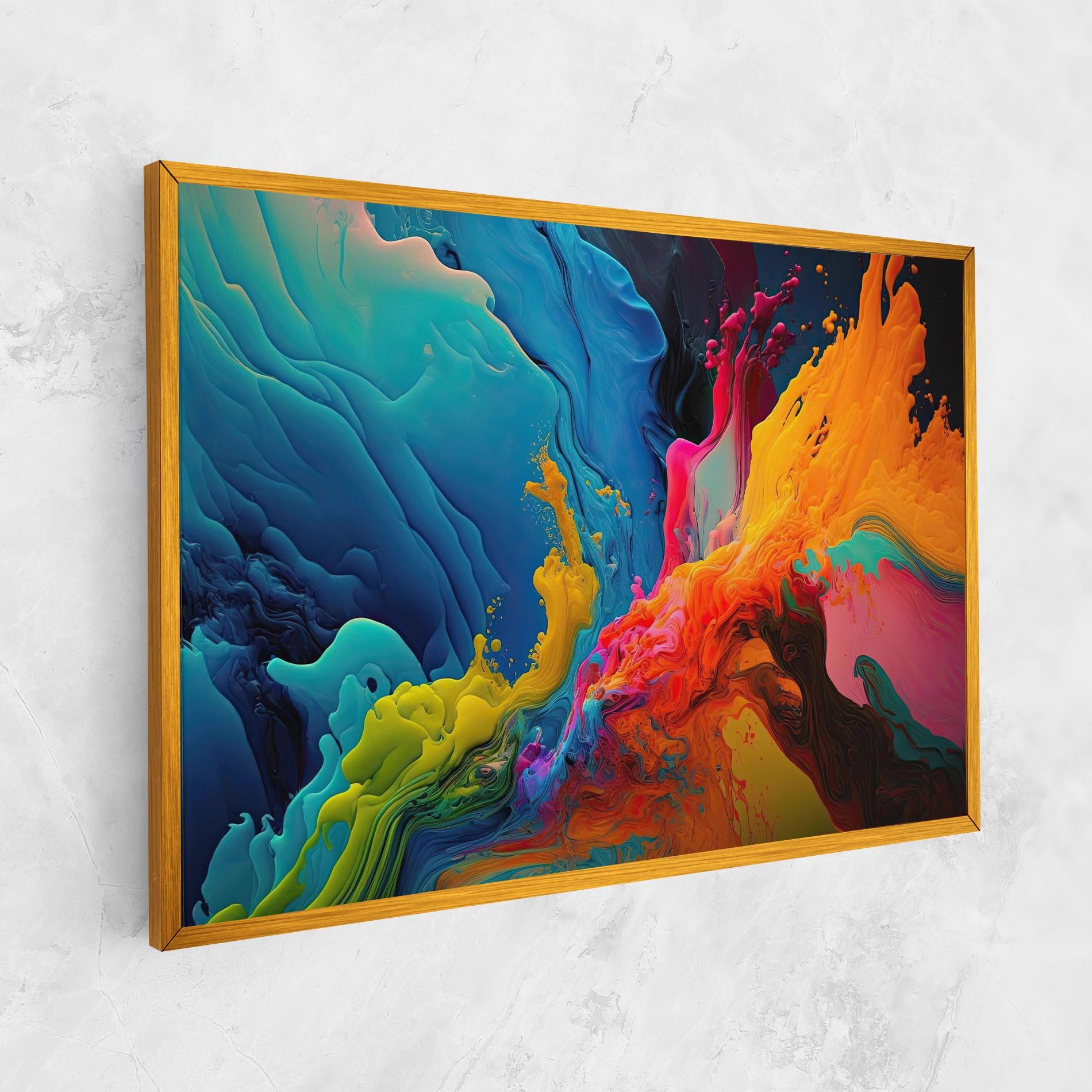 Leinwandbild Color Floating mockup 1