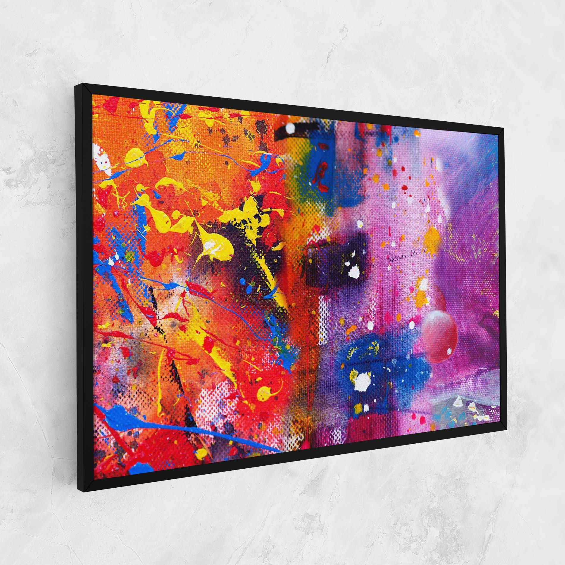 Leinwandbild Art Panorama mockup 1