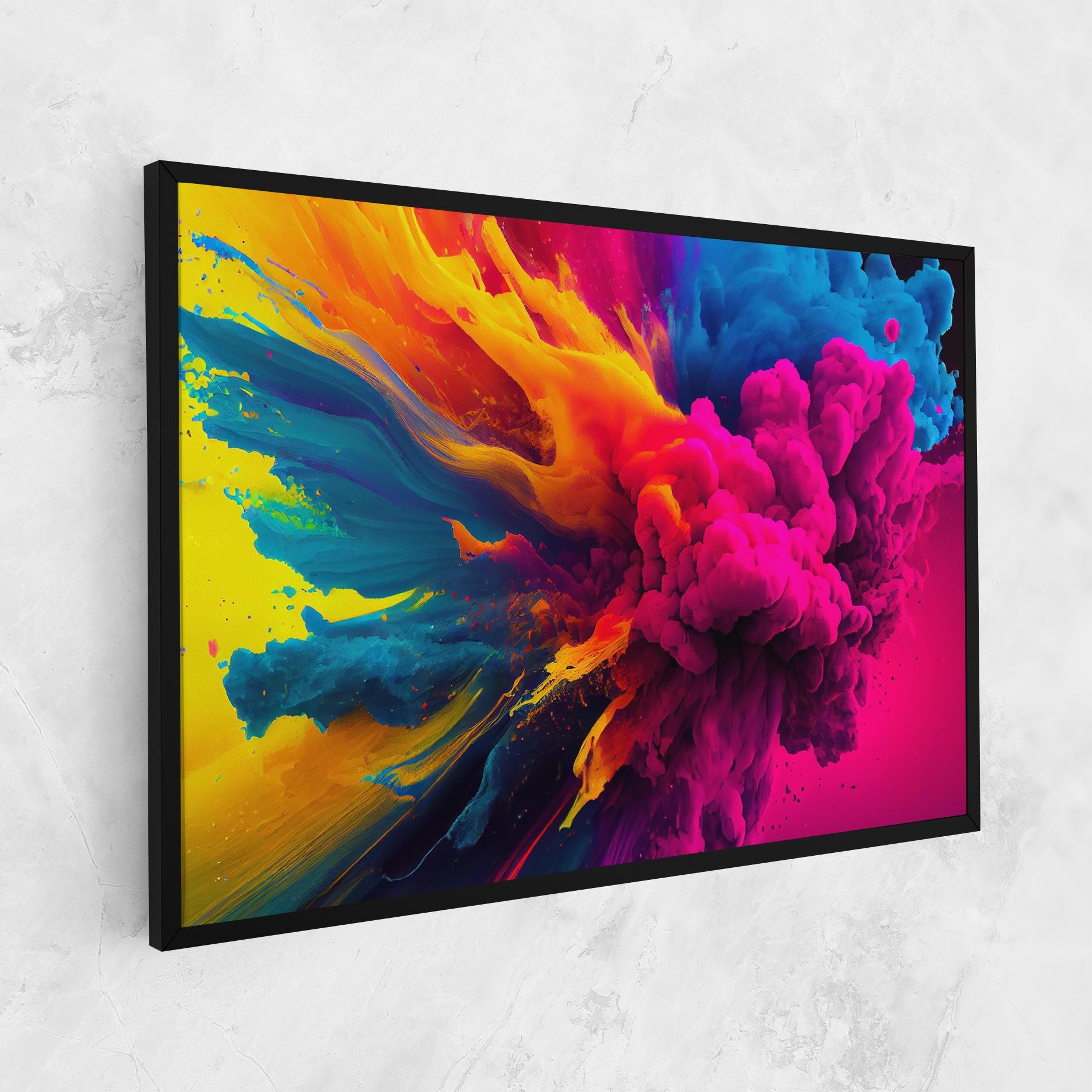 Colorful Paint Explosion mockup 1