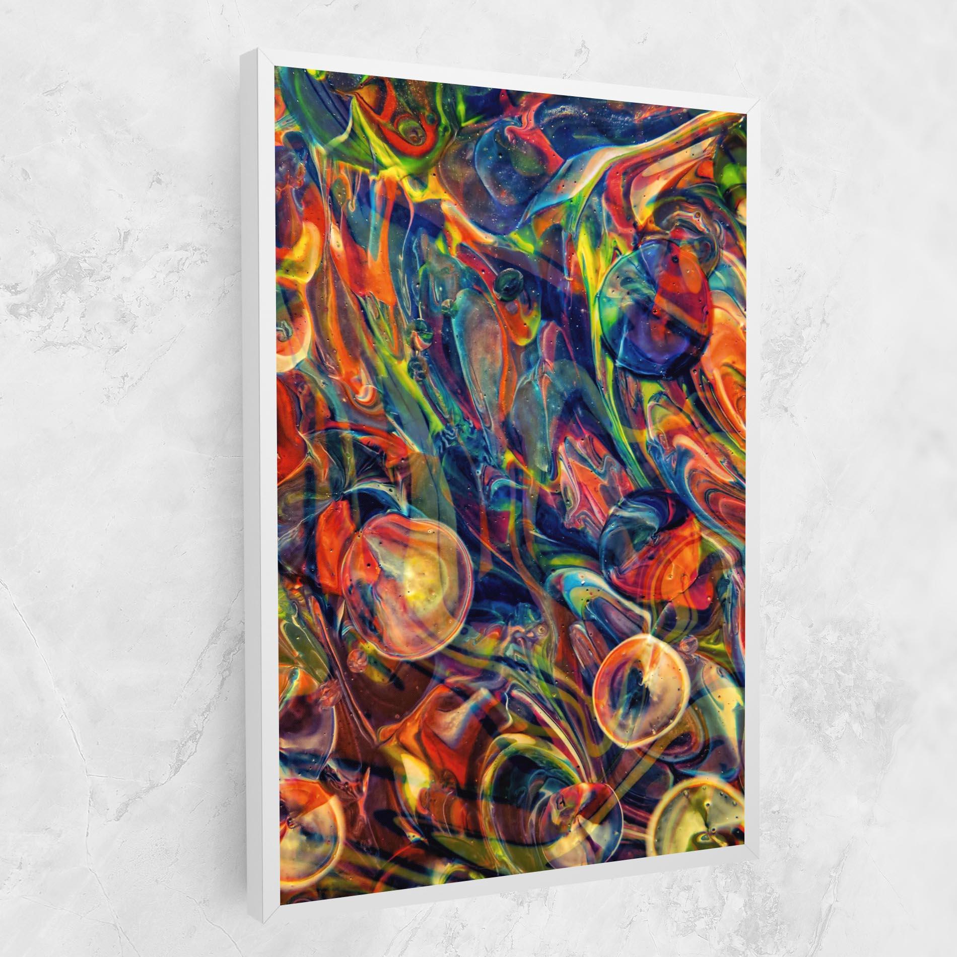 Leinwandbild Abstract Glass mockup 1