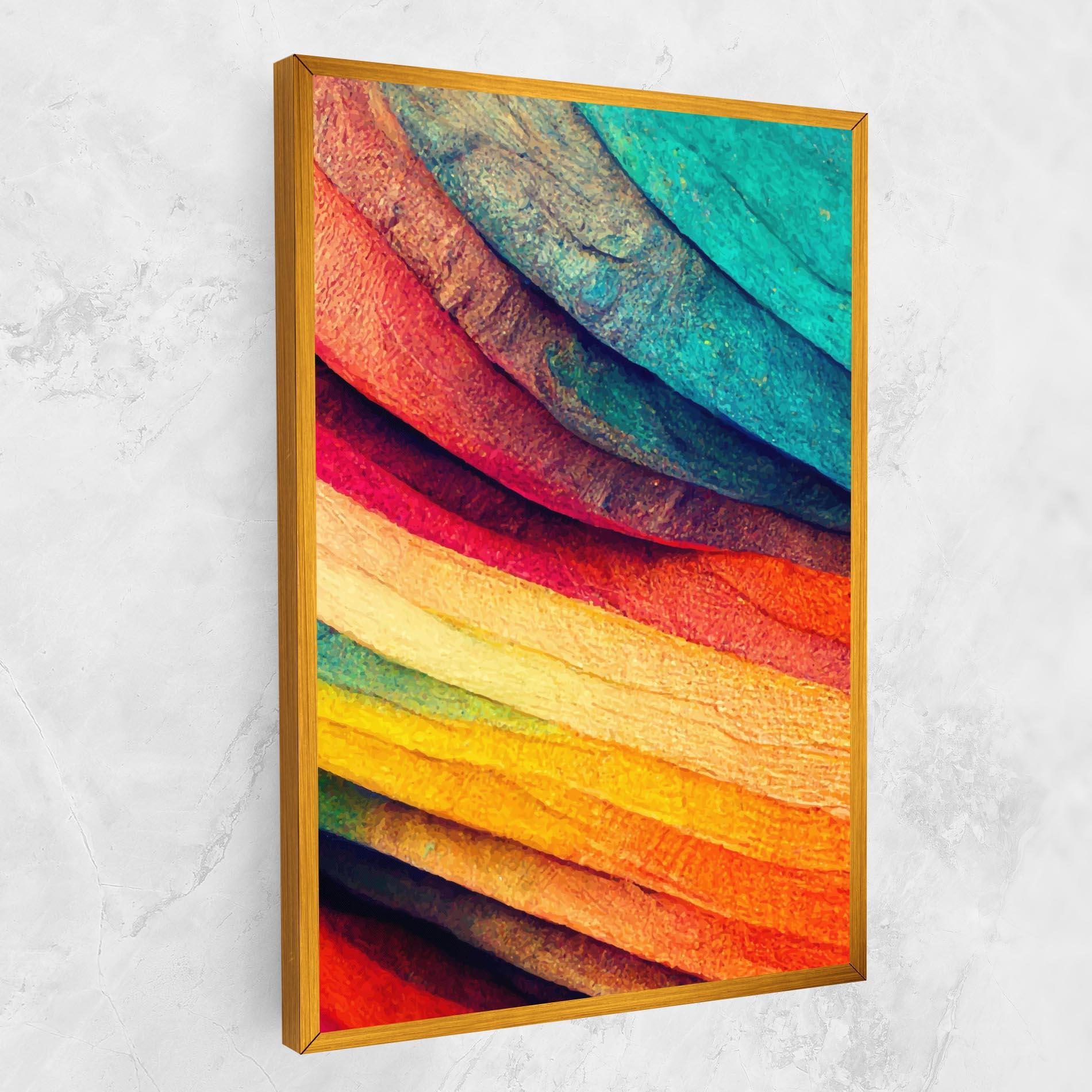 Leinwandbild Autumn Abstract Color mockup 1
